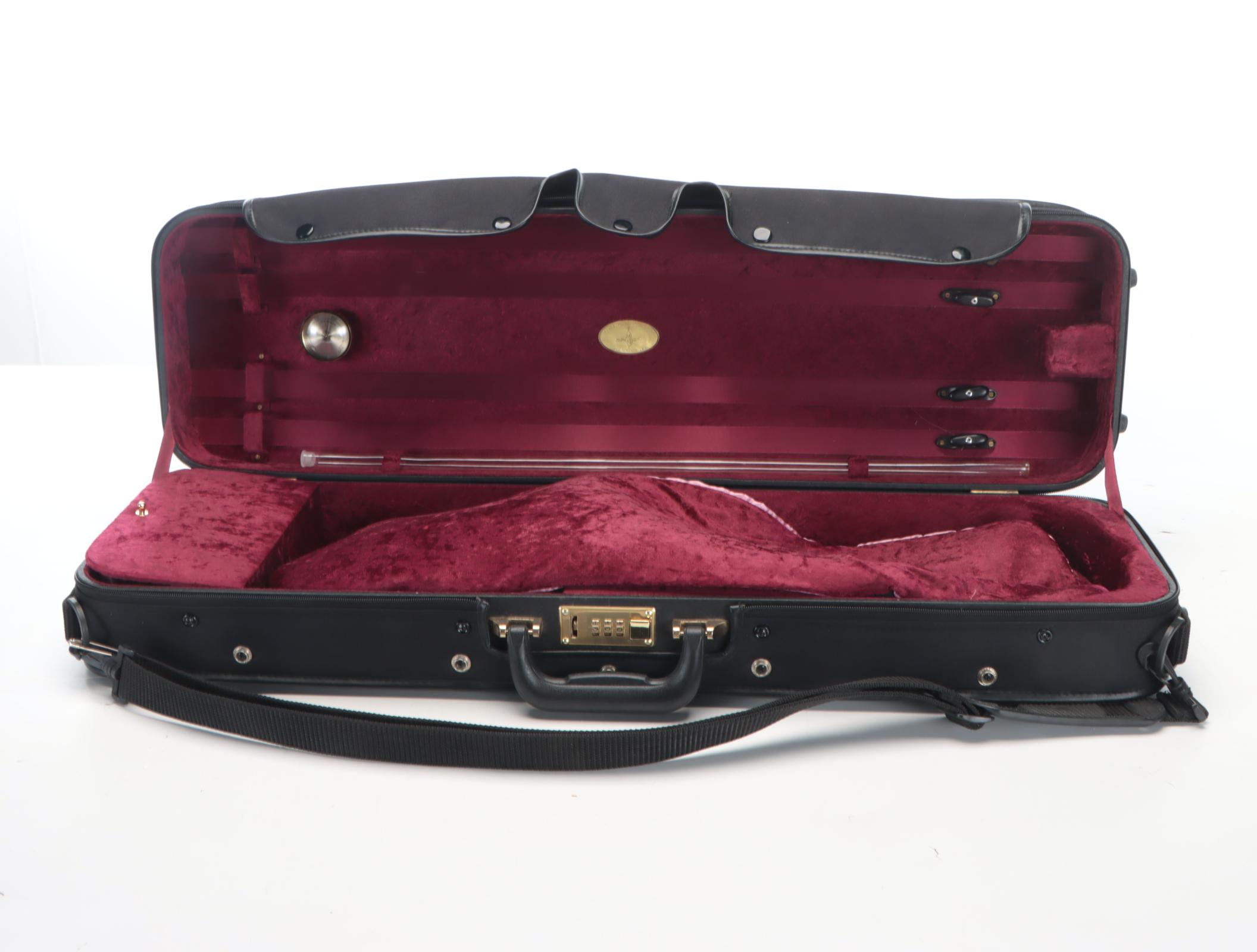 L.D. Pascoe Spruce and Maple 4/4 Violin with Adolf Thoma Bow