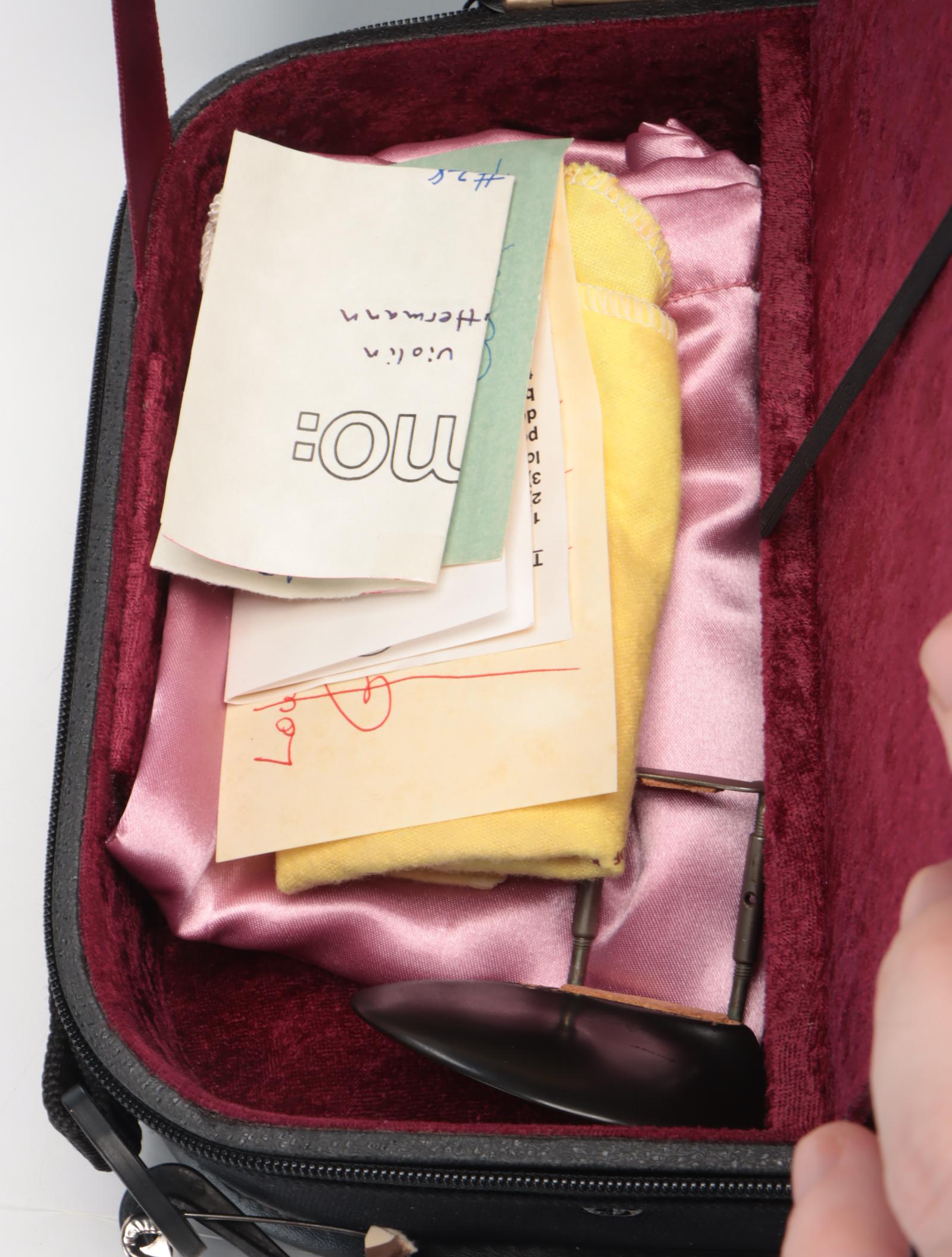 L.D. Pascoe Spruce and Maple 4/4 Violin with Adolf Thoma Bow