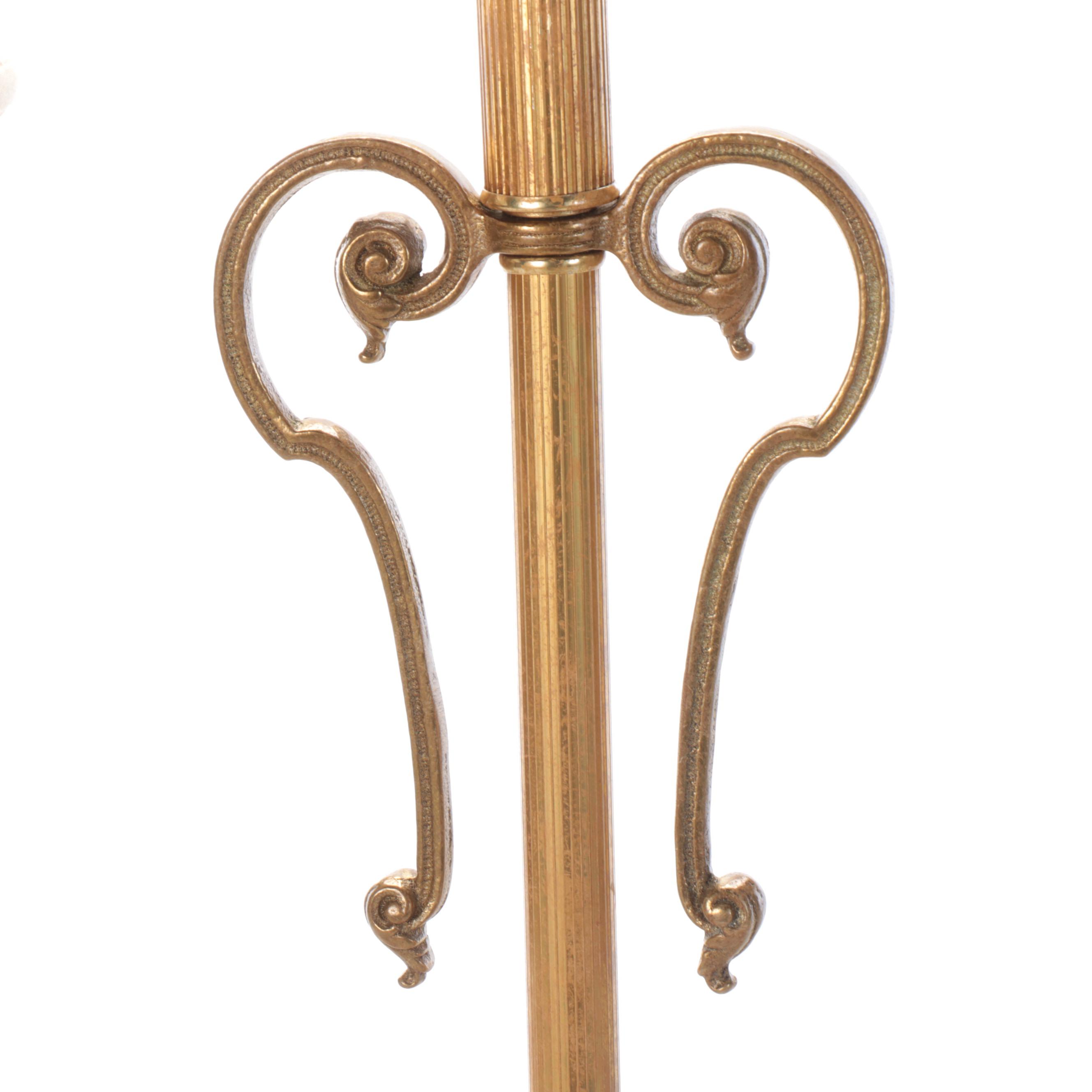 Cambridge Lamp Inc. Double Handle Torchiere and Console Lamps