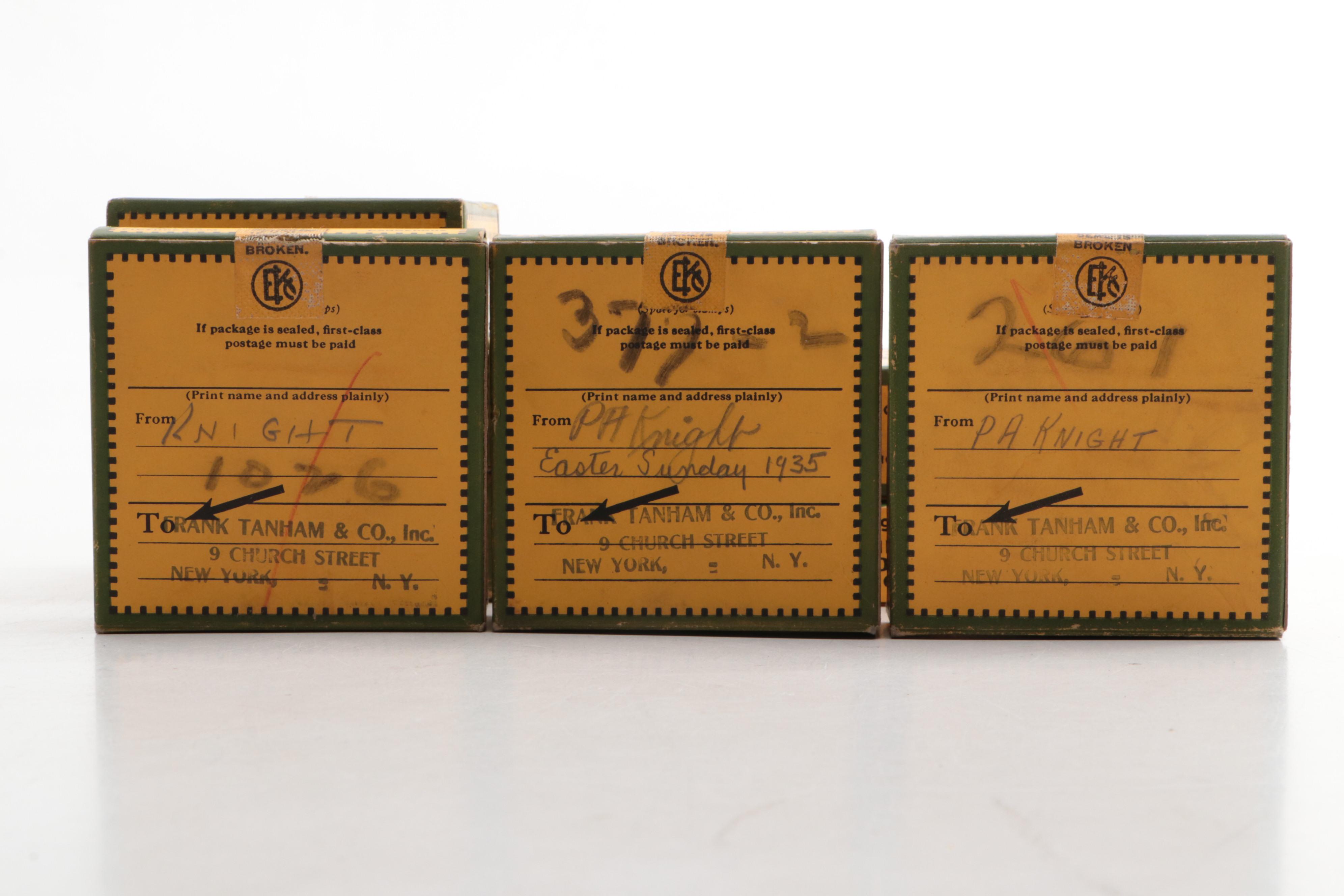 Ciné-Kodak 8 Safety Film Reels, Mid-20th Century