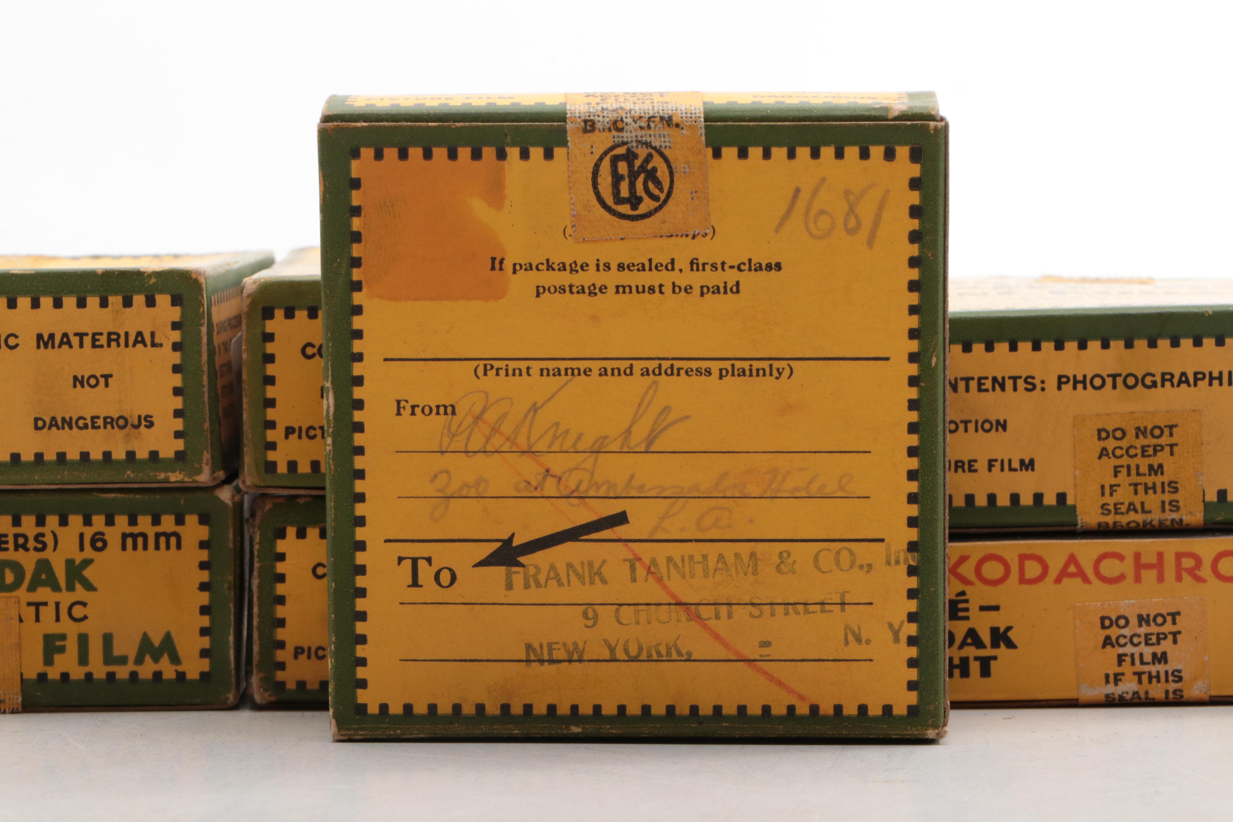 Ciné-Kodak 8 Safety Film Reels, Mid-20th Century