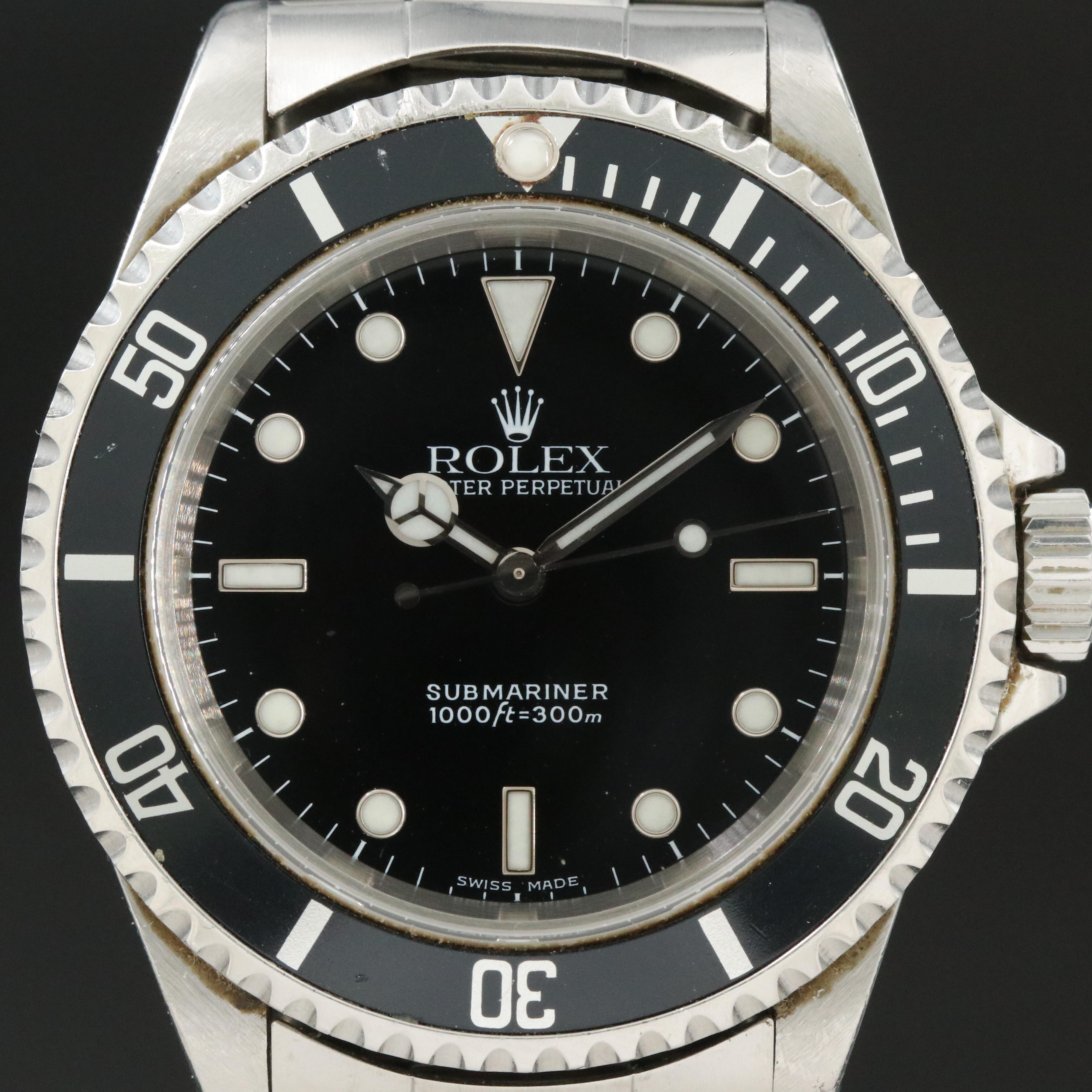 2000 Rolex Submariner Watch