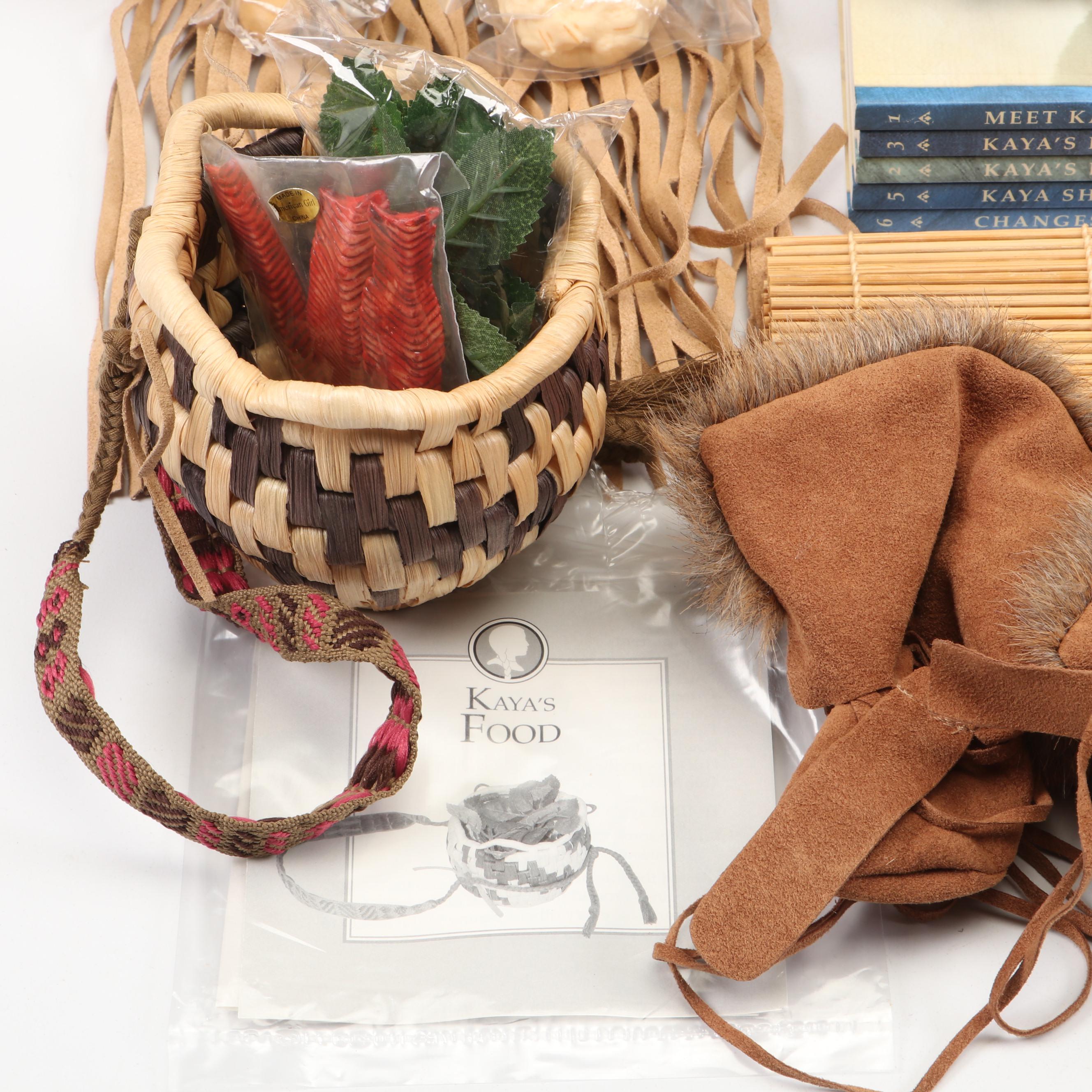 American Girl "Kaya" Doll with Books and Accessories