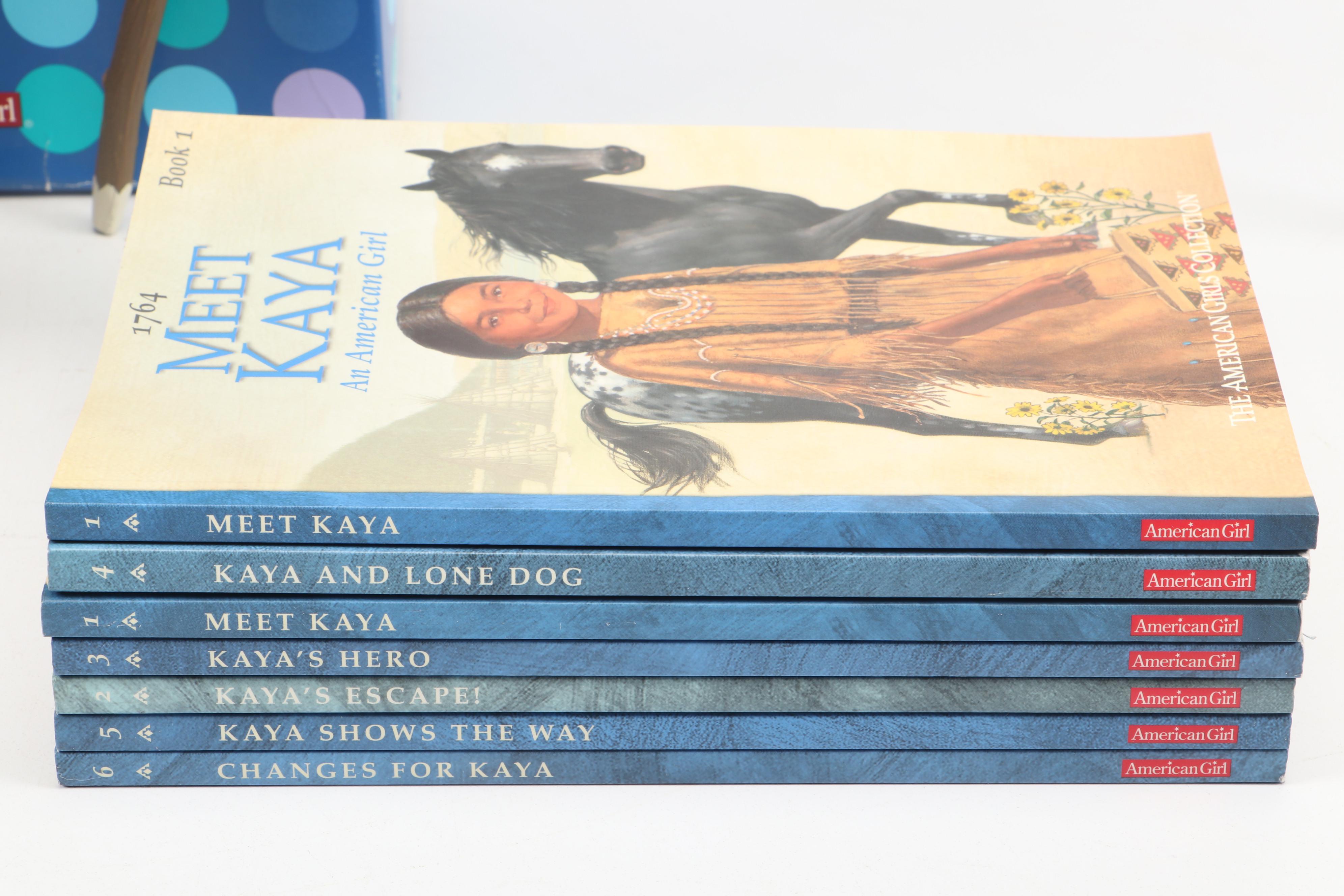 American Girl "Kaya" Doll with Books and Accessories