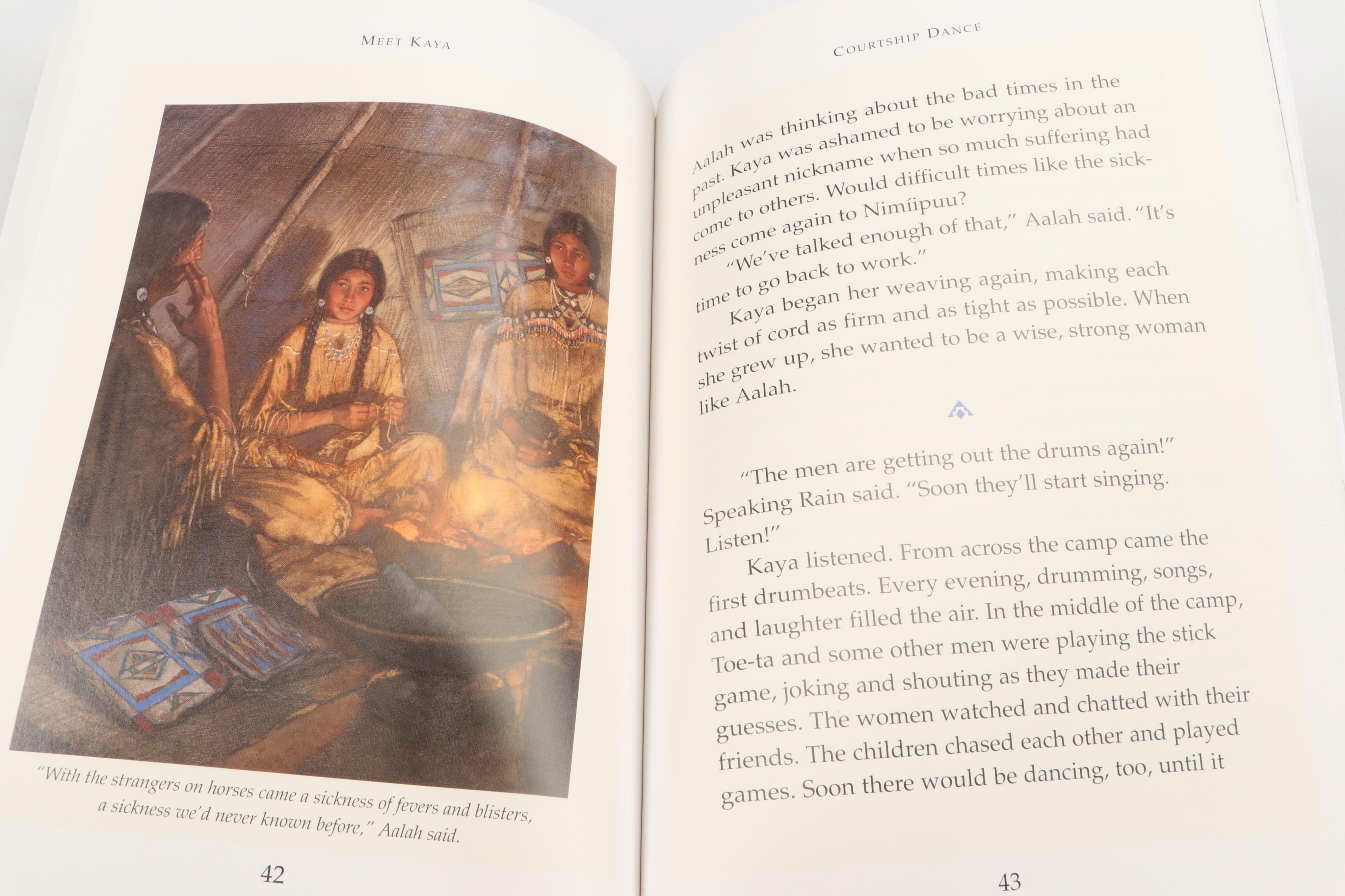 American Girl "Kaya" Doll with Books and Accessories