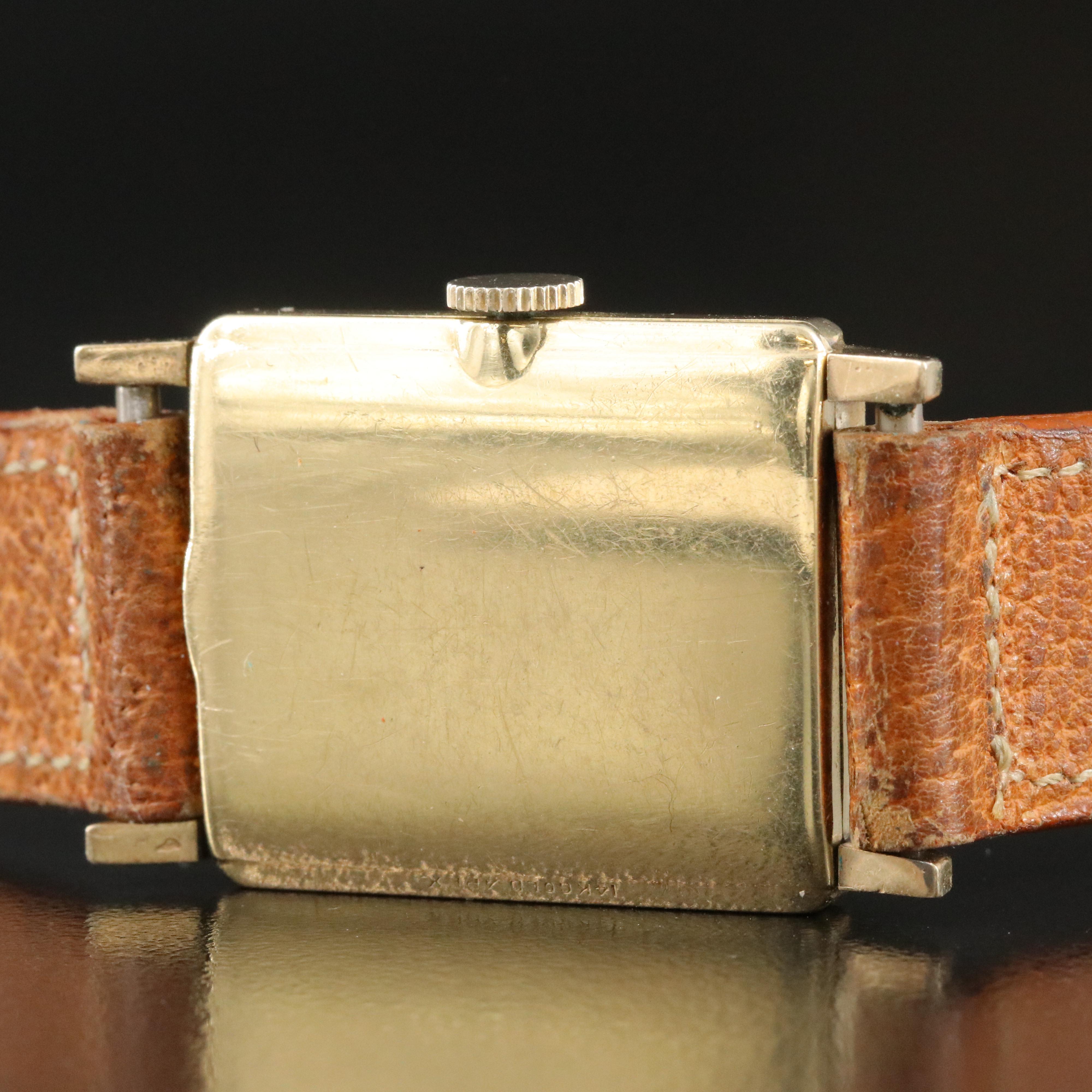 Vintage 14K Lord Elgin Manual Wind Watch