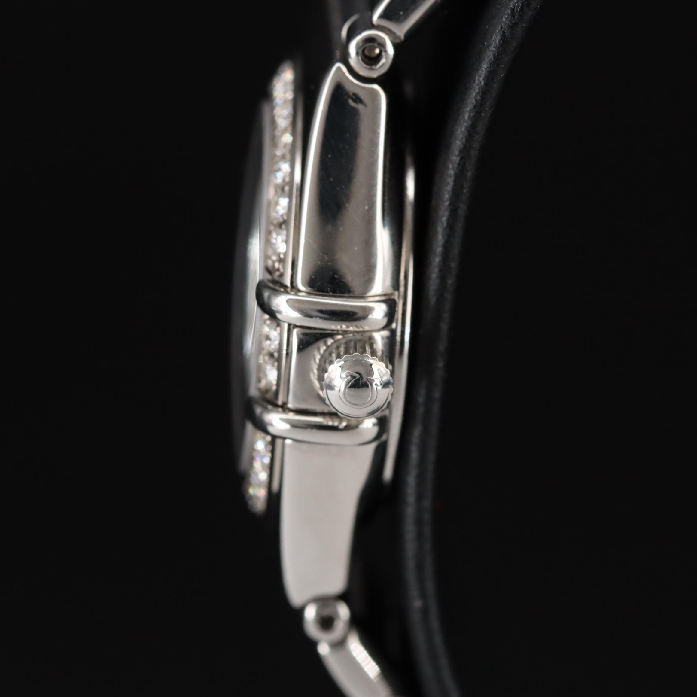 Omega Constellation My Choice Mother-of-Pearl Dial Diamond Watch