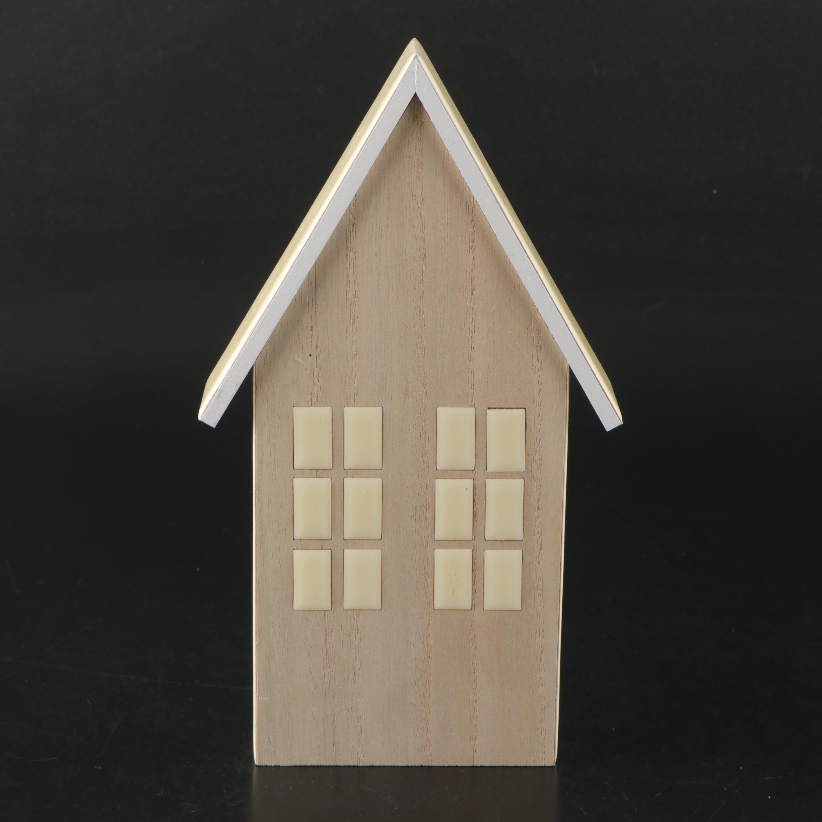 Lenox Porcelain Basket with Dandelion Shade and Block House Decoration