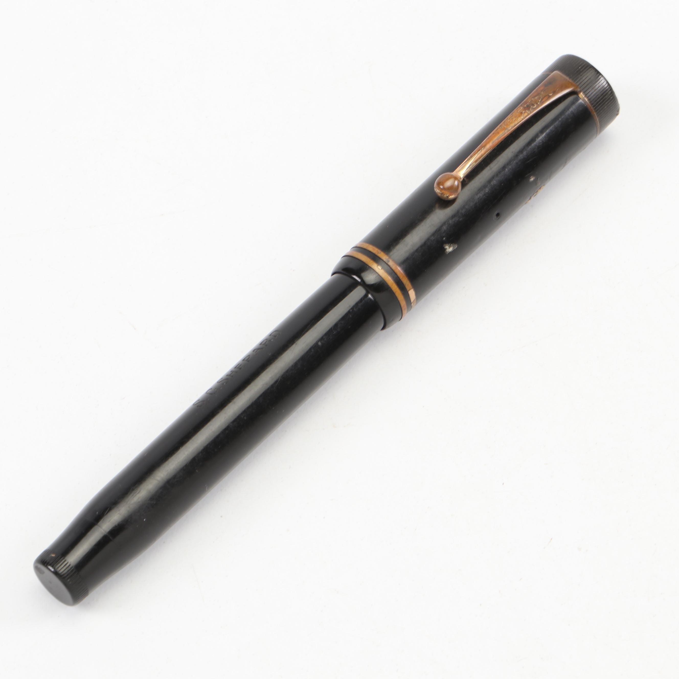 Parker "Duofold Senior" Hard Rubber and Plastic Fountain Pen, Early/Mid-20th C.