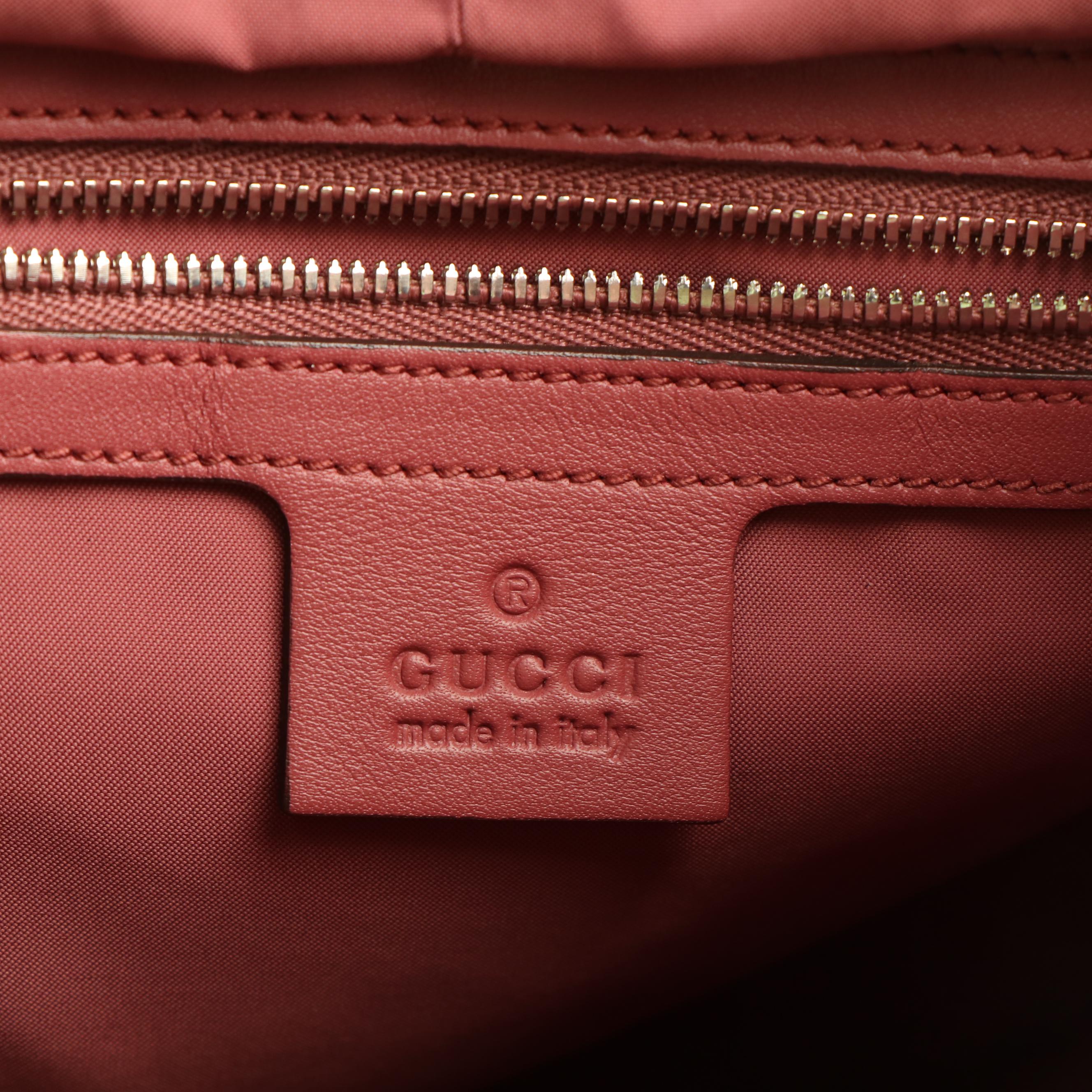 Gucci Blooms GG Supreme  Monogram Single Buckle Backpack