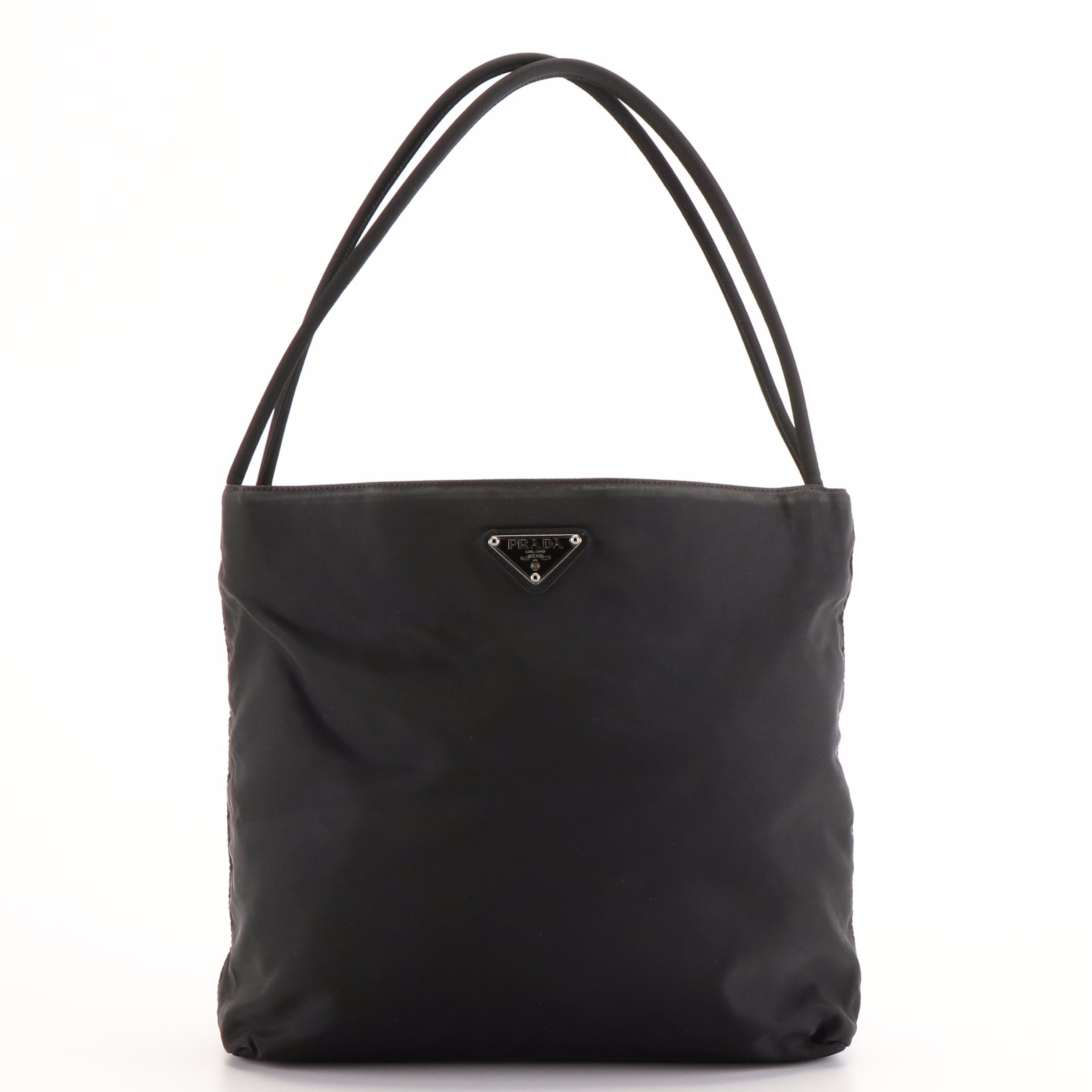 Prada Shoulder Bag in Black Tessuto Nylon
