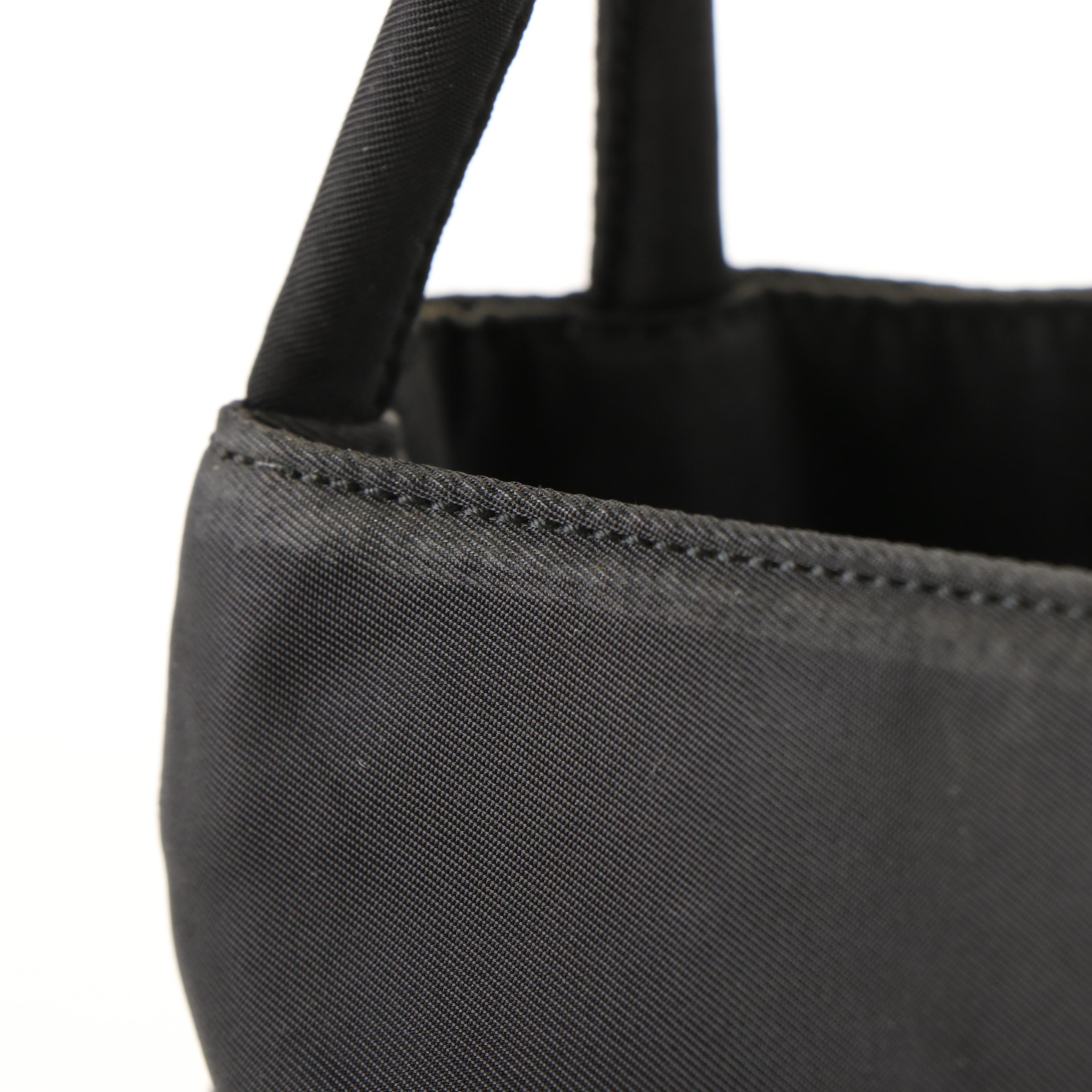 Prada Shoulder Bag in Black Tessuto Nylon