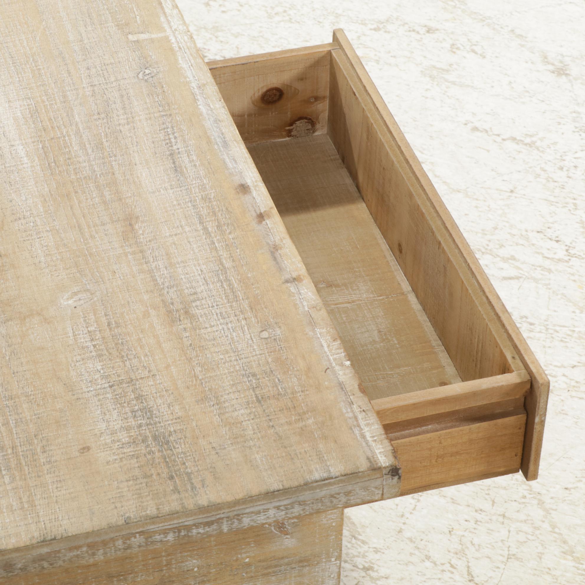 Kirkland's "Davis" Rustic Wood Coffee Table