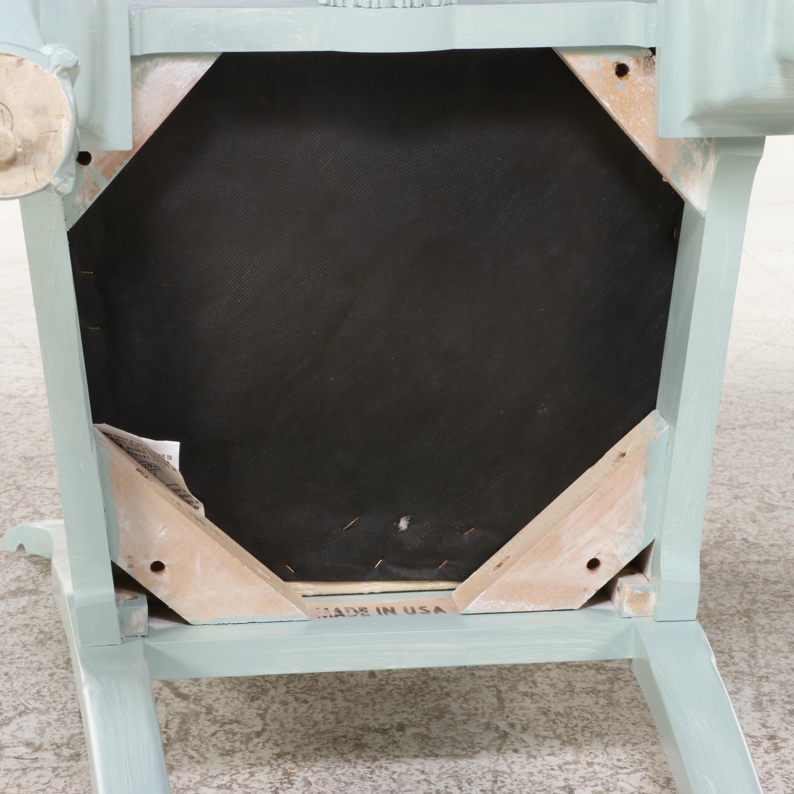 Link-Taylor Chippendale Style Painted Desk and Young Hinkle Side Chair