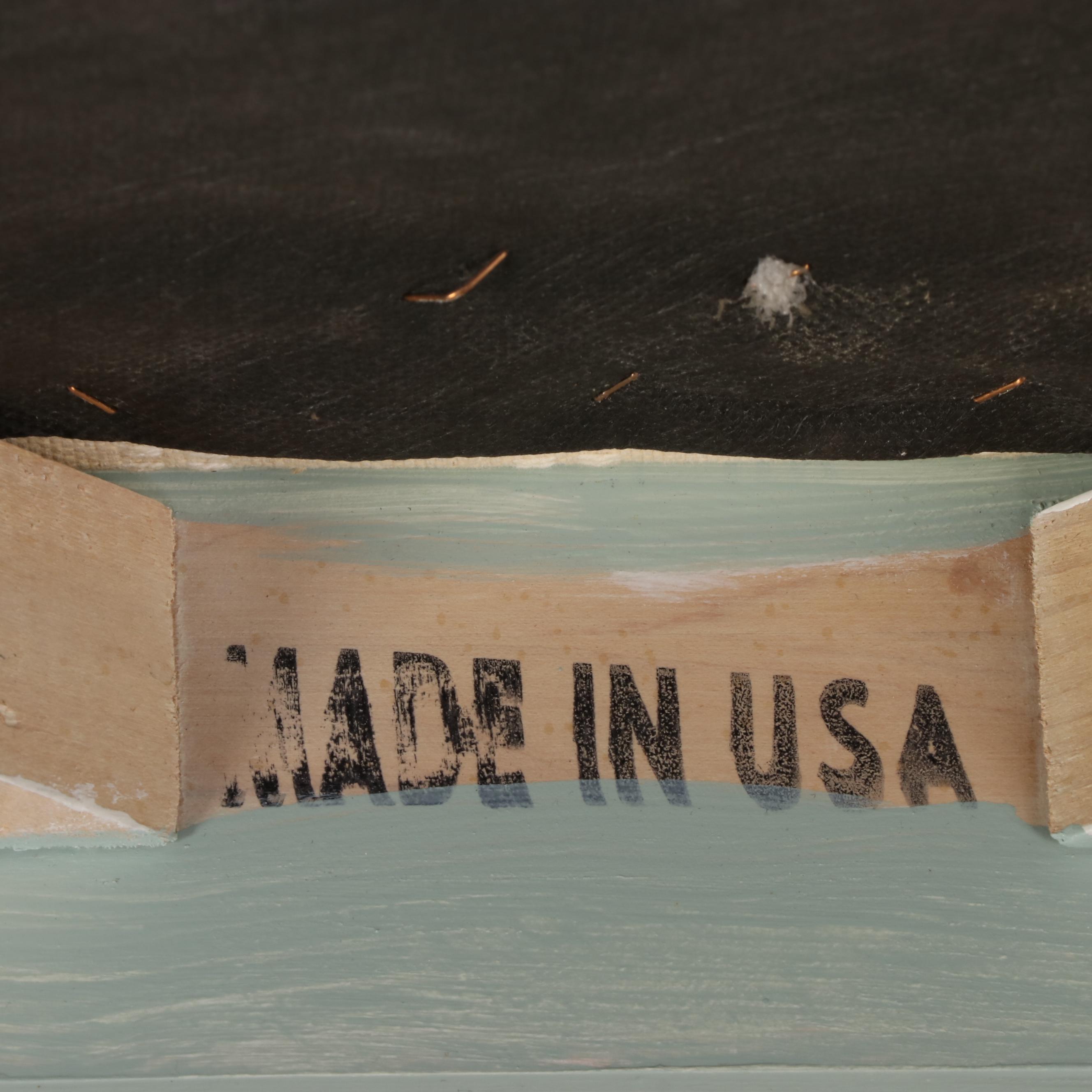 Link-Taylor Chippendale Style Painted Desk and Young Hinkle Side Chair