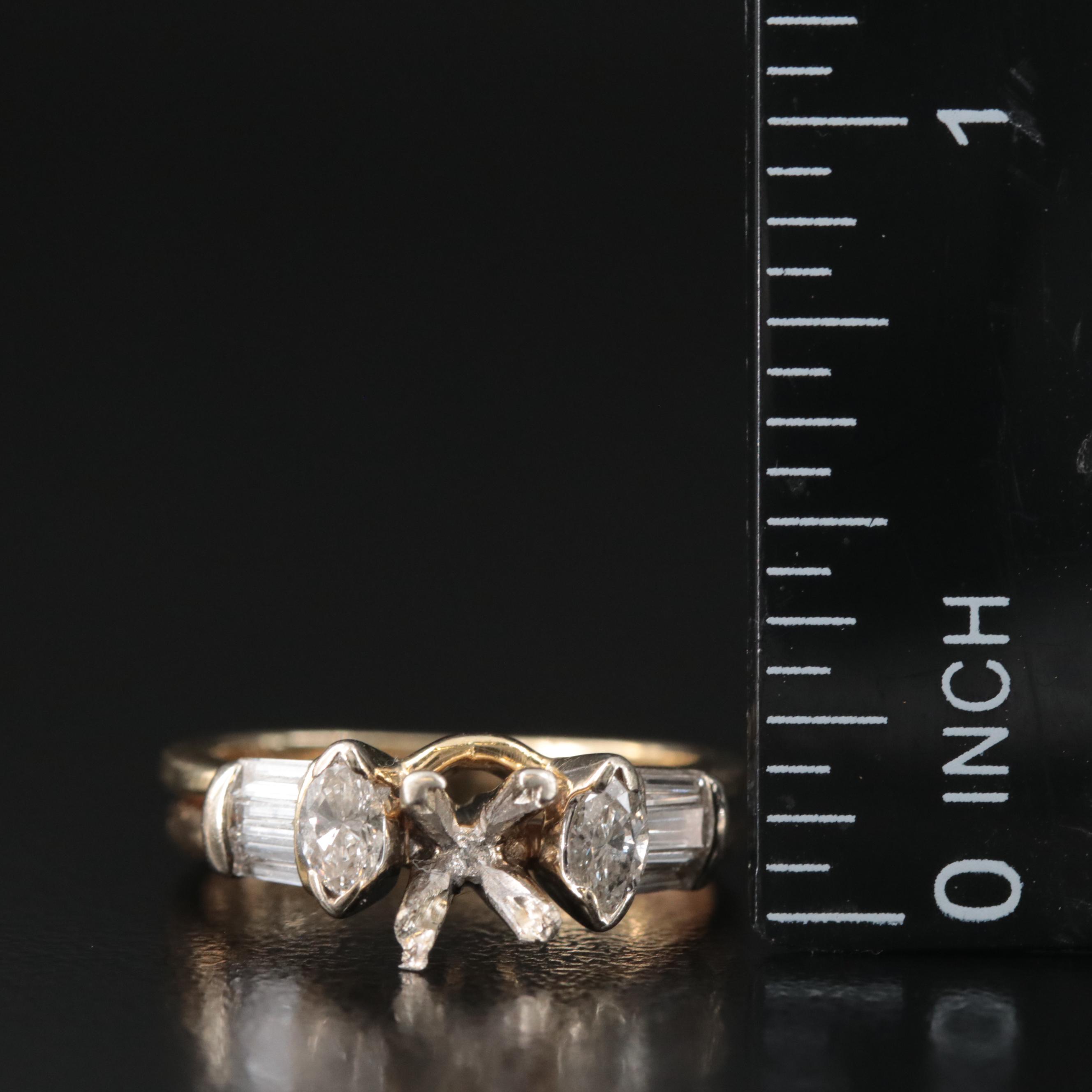 14K, 18K and Platinum Rings with 1.51 CTW Diamonds and Sapphires