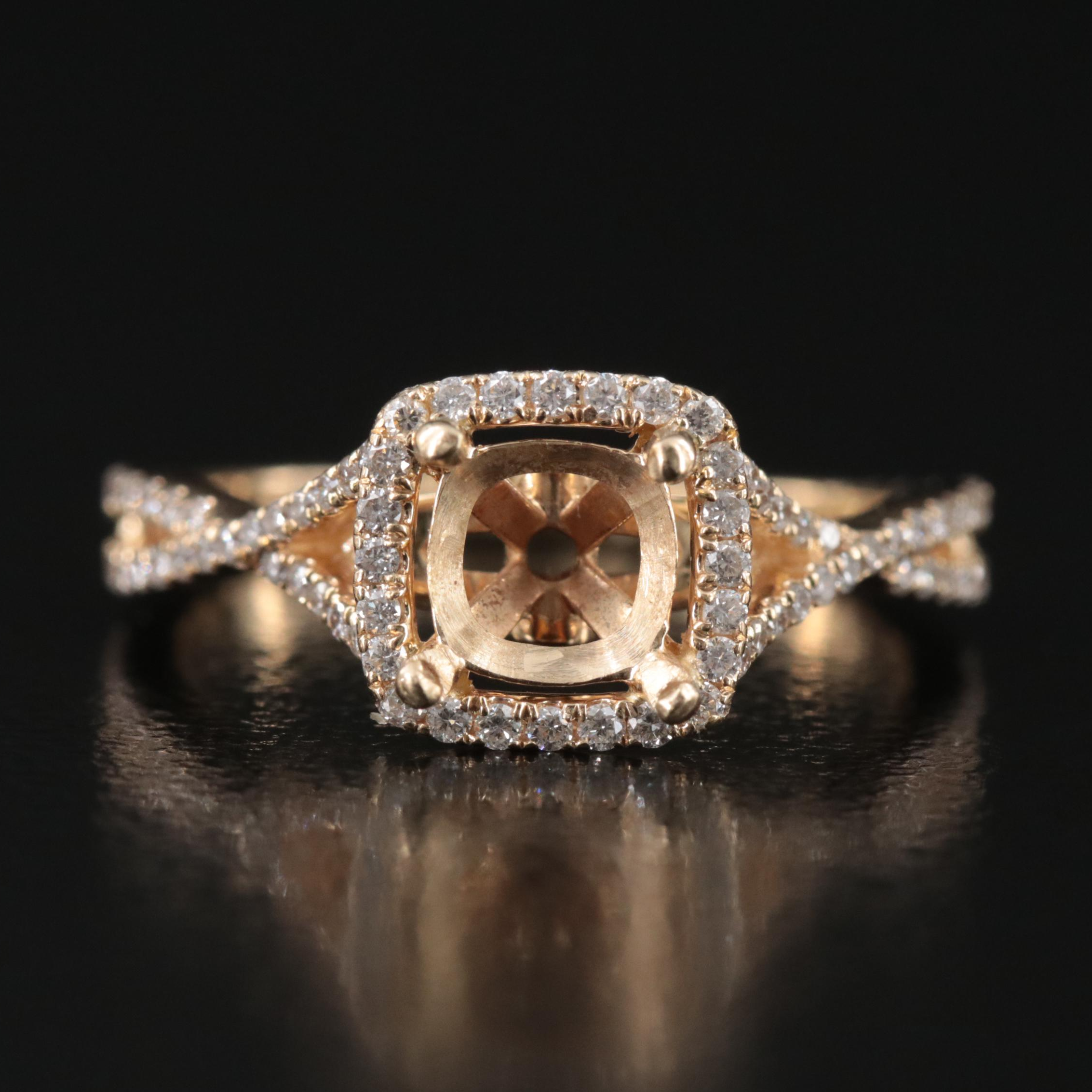 14K, 18K and Platinum Rings with 1.51 CTW Diamonds and Sapphires