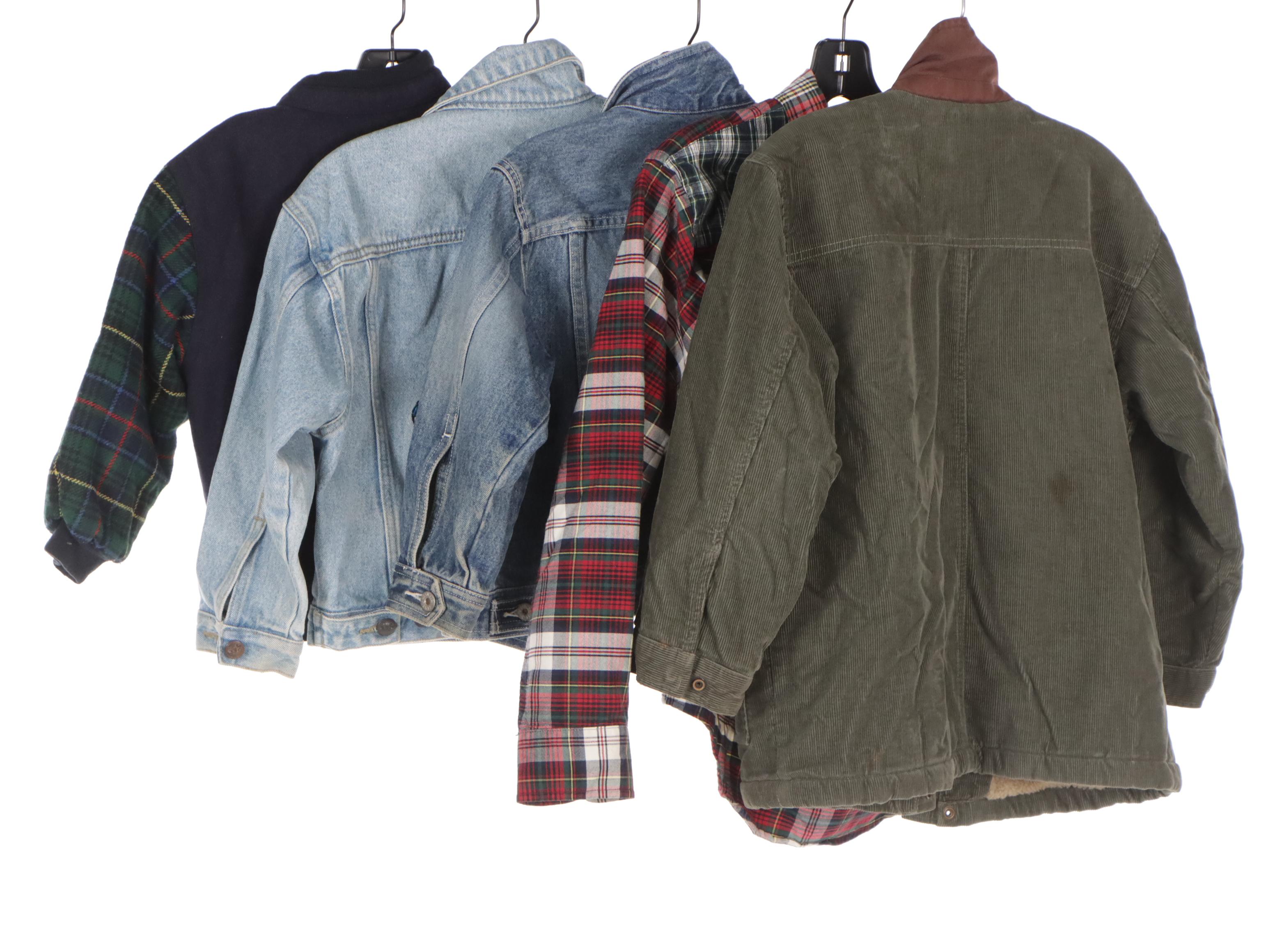 Boys' Vintage Embroidered Disney Jean Jacket, Ralph Lauren Button-Up, and More