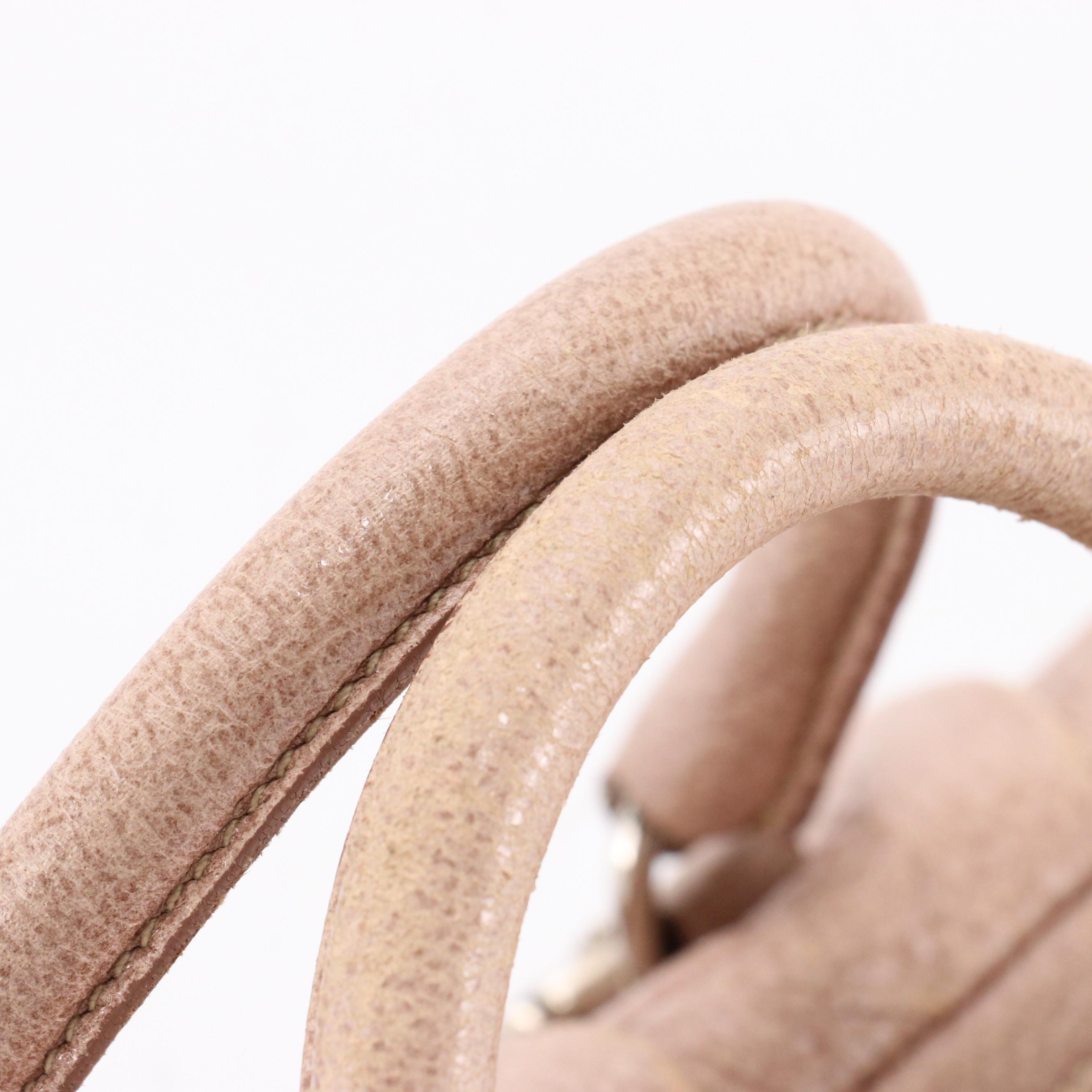 Prada Shimmery Leather Shoulder Bag