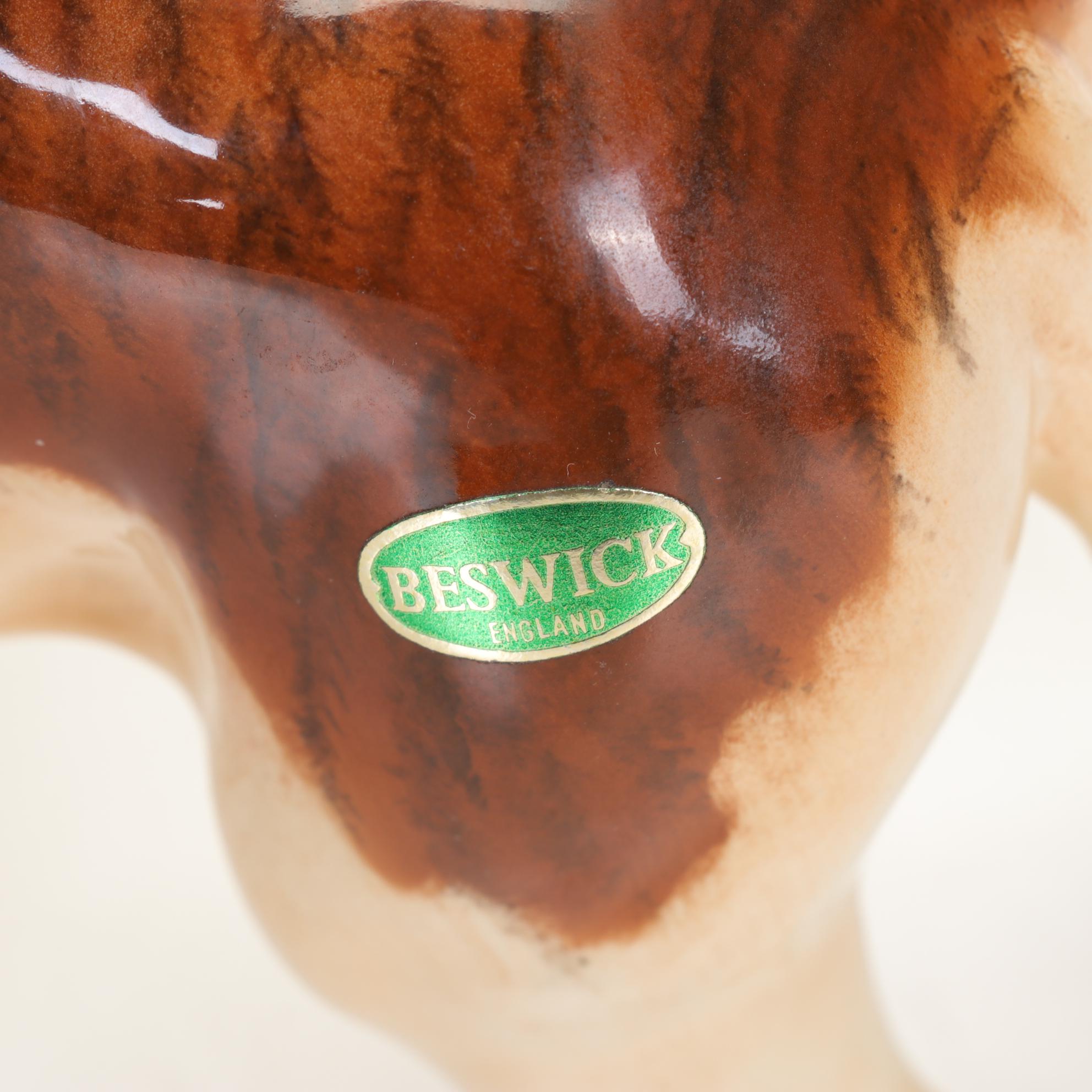 Beswick "Basford British Mascot" Ceramic Bulldog Figurine, Early 20th Century