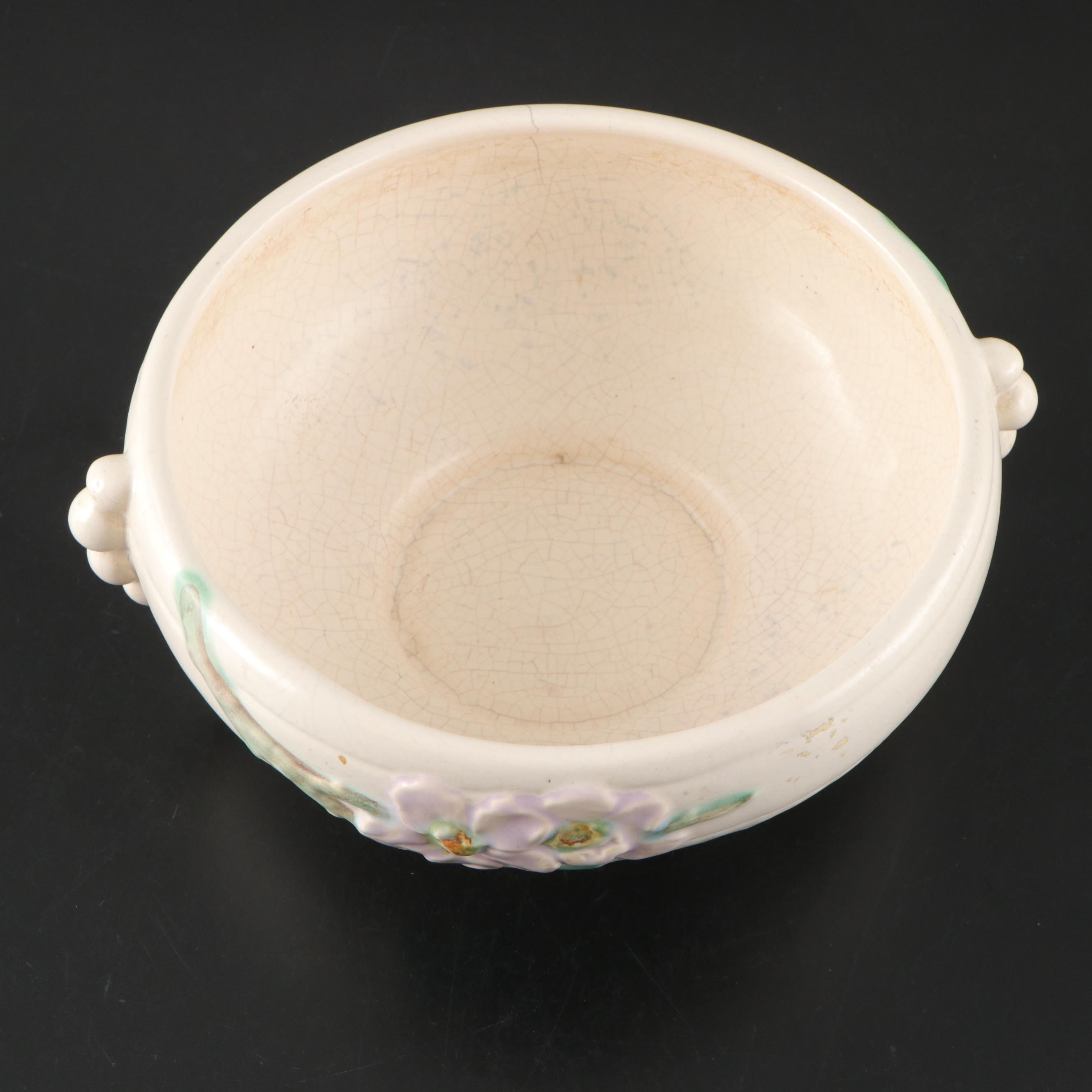 Weller and More American Art Pottery Floral and White Vases and Planters