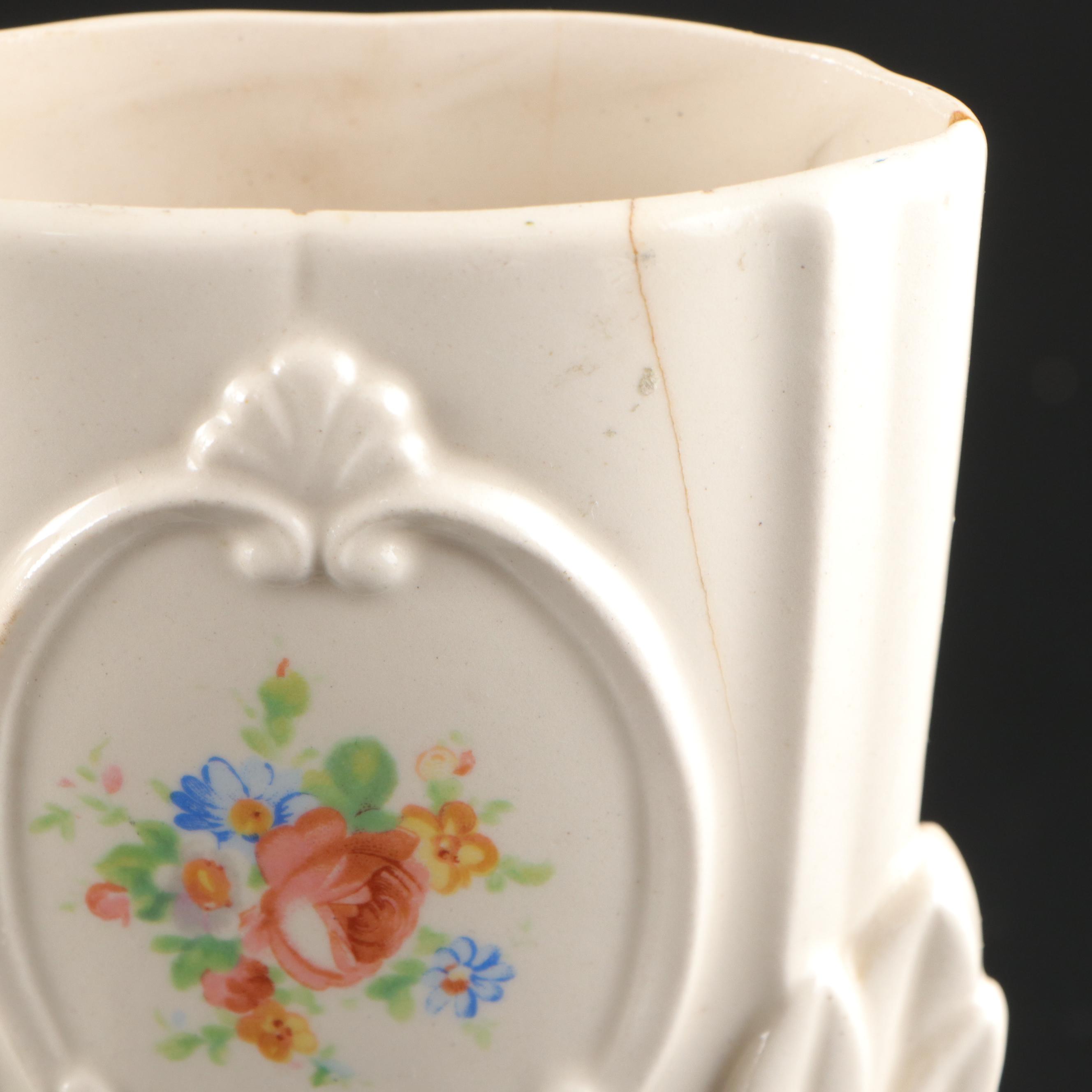 Weller and More American Art Pottery Floral and White Vases and Planters