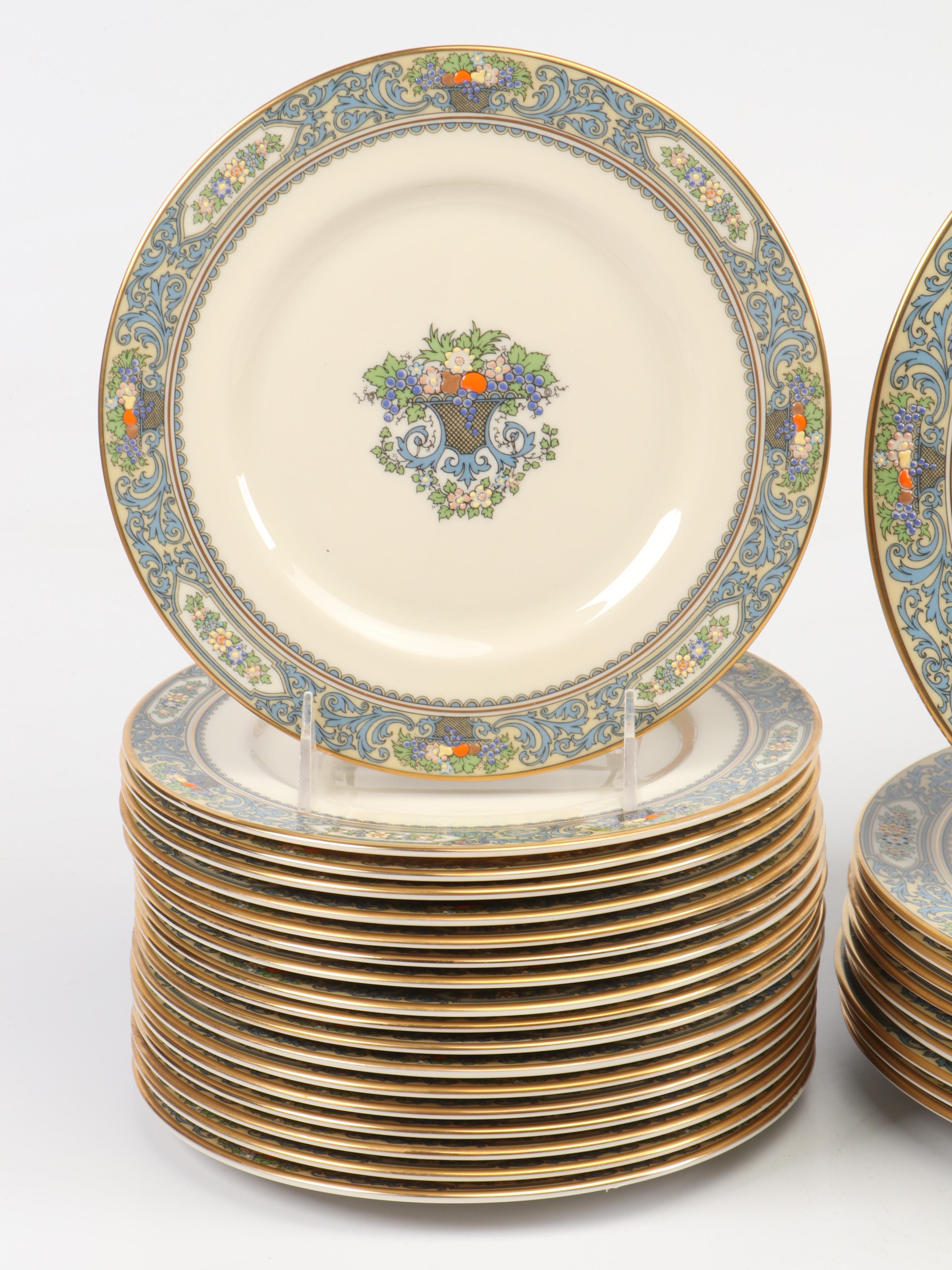 Lenox Presidential Collection "Autumn" Bone China Dinnerware with Table Linens