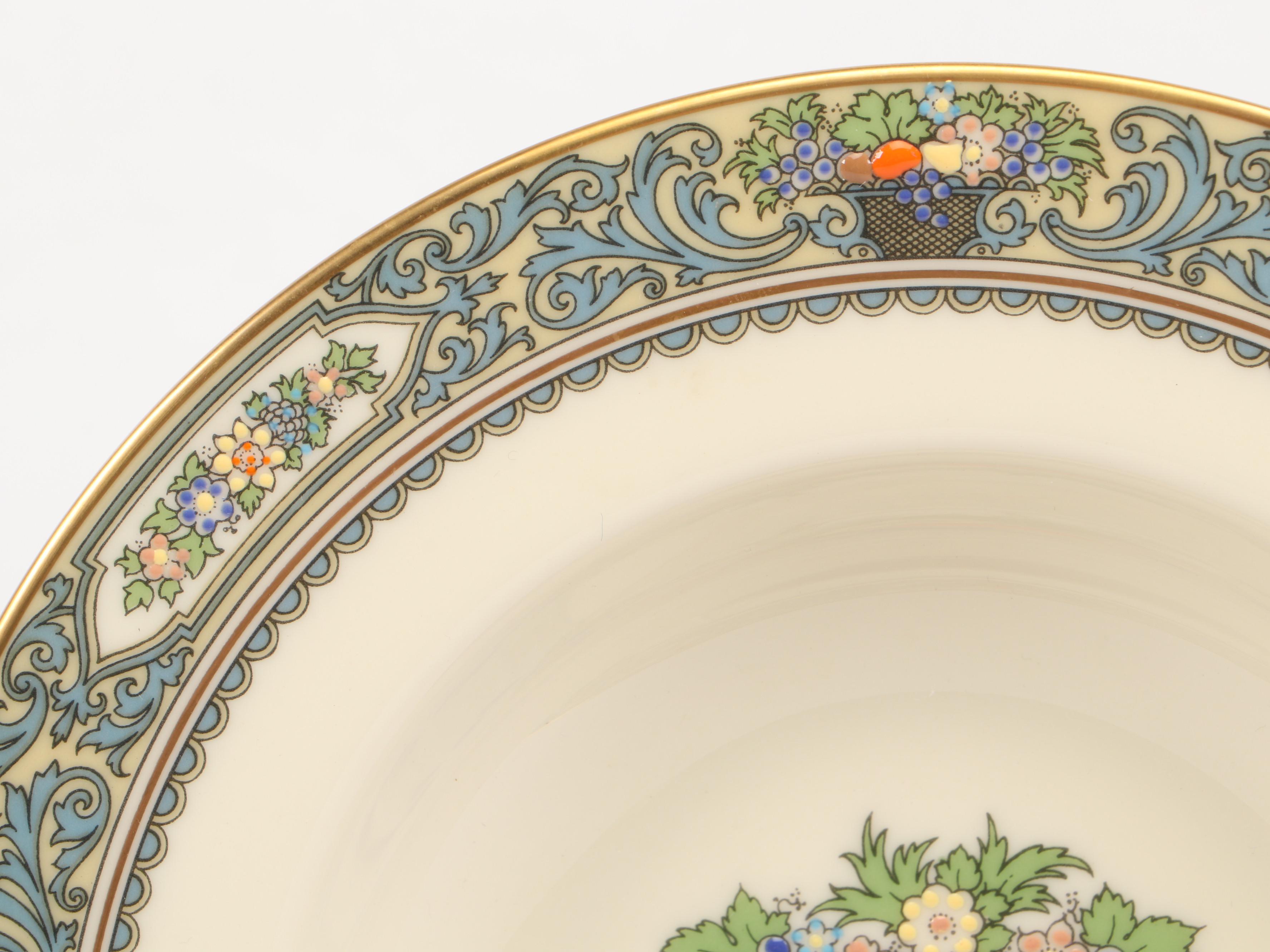 Lenox Presidential Collection "Autumn" Bone China Dinnerware with Table Linens