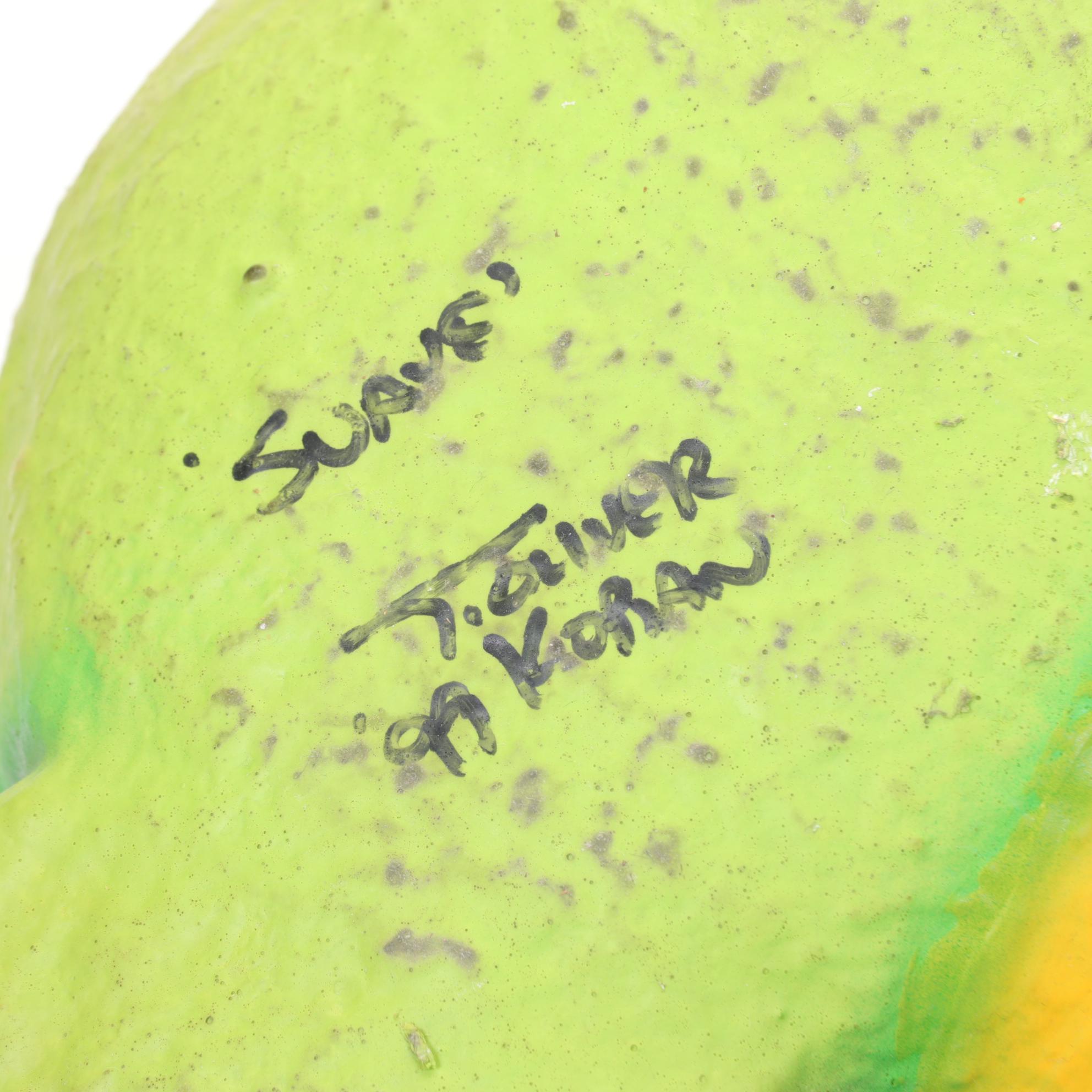 T. Oliver Kopian Rubber Plush Toys "Suave" and "Kissing Fish"