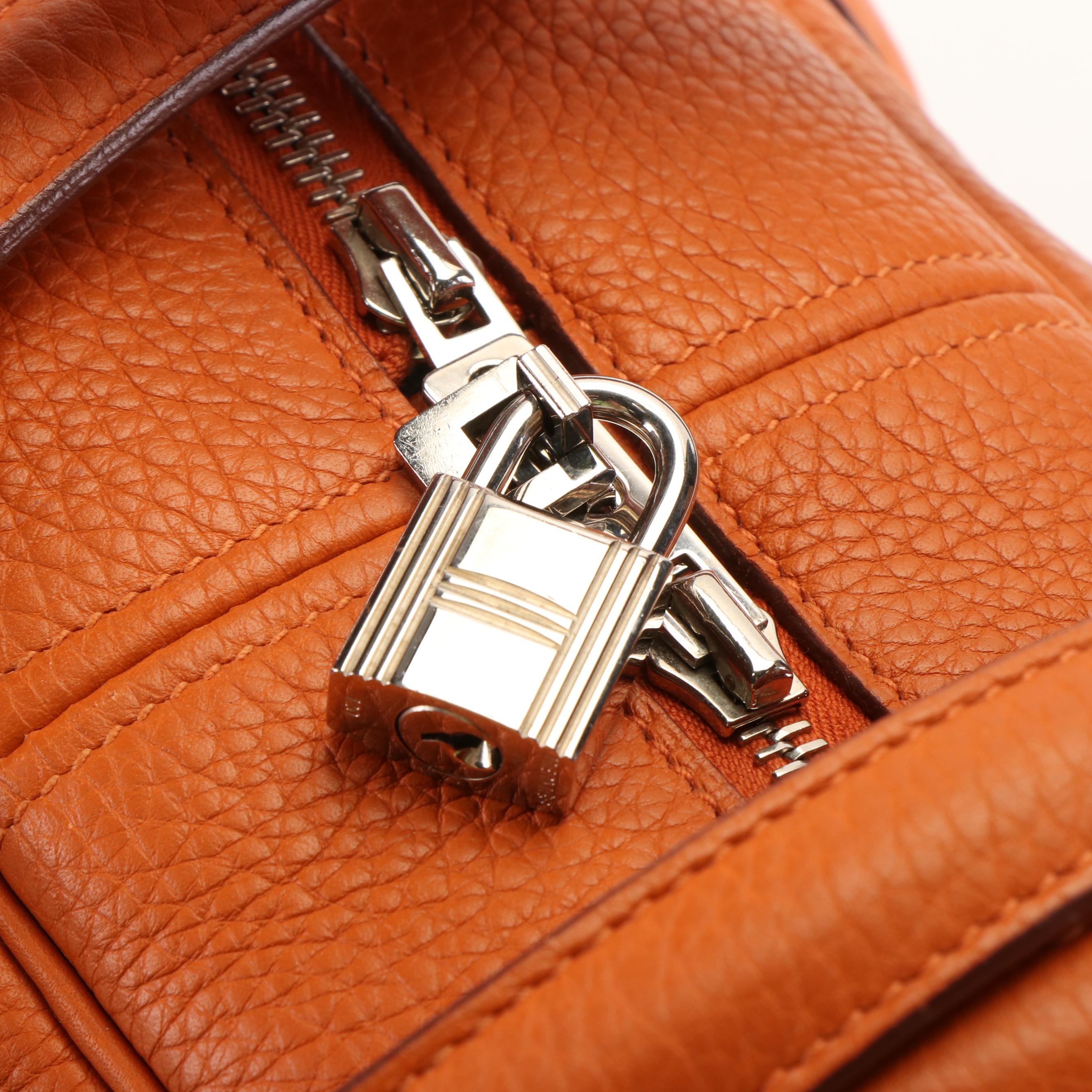 Hermès Victoria II 35 Clemence Shoulder Bag