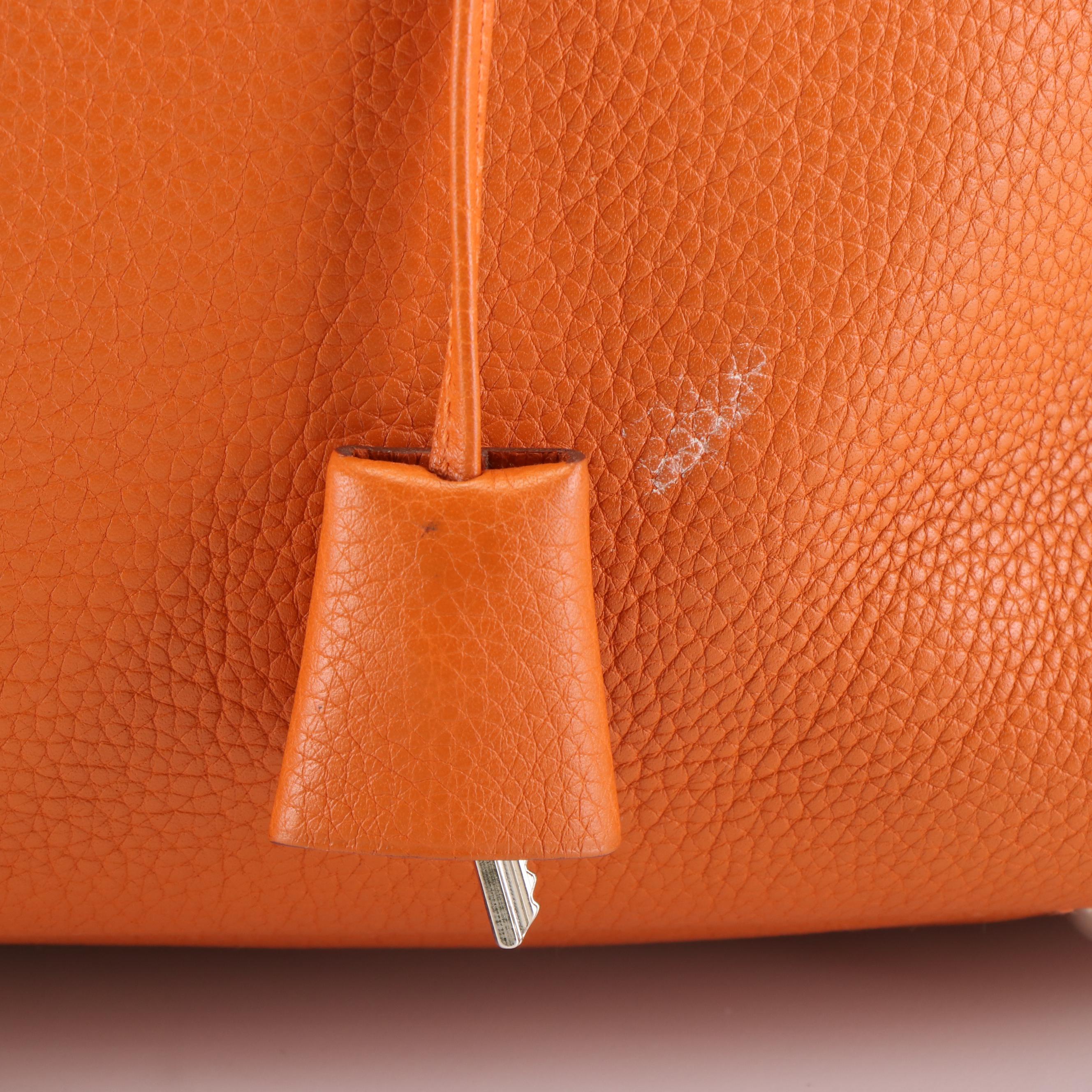 Hermès Victoria II 35 Clemence Shoulder Bag