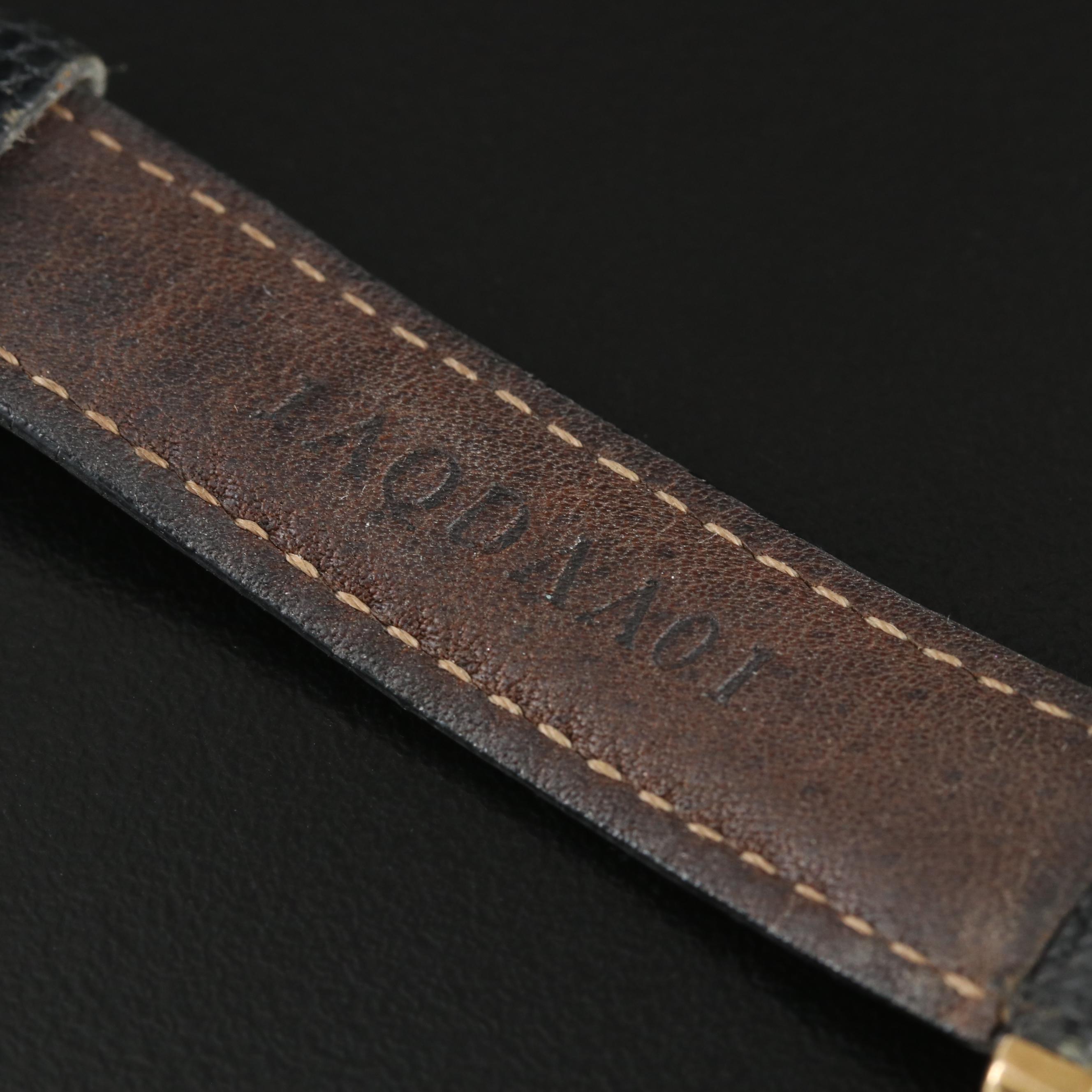 Cartier Tank Gold Plated Mechanical Watch