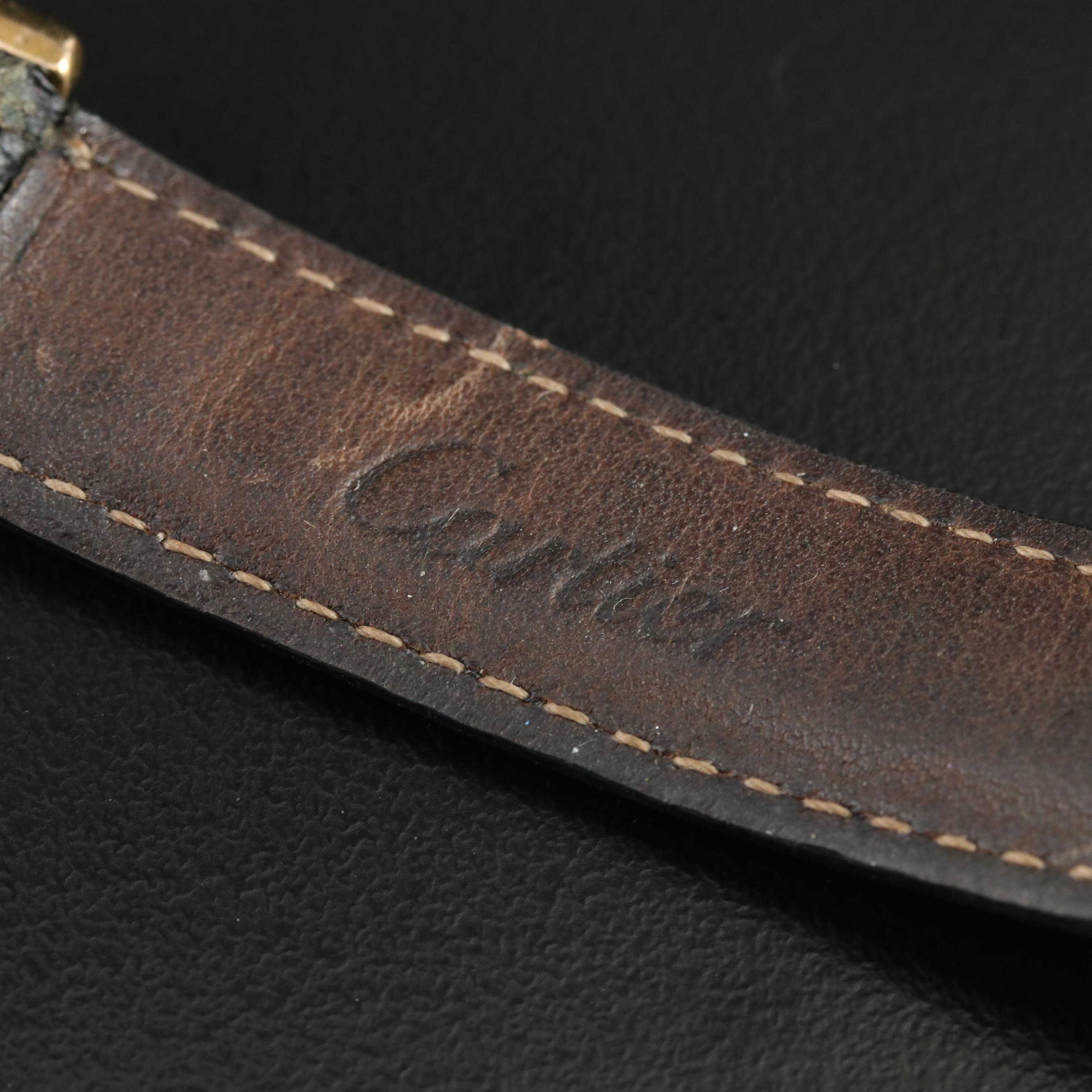 Cartier Tank Gold Plated Mechanical Watch