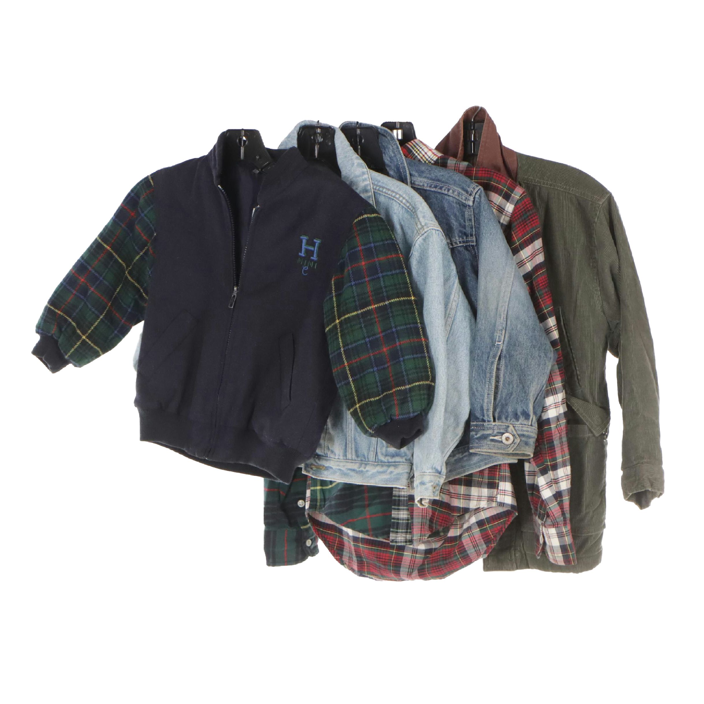 Boys' Vintage Embroidered Disney Jean Jacket, Ralph Lauren Button-Up, and More