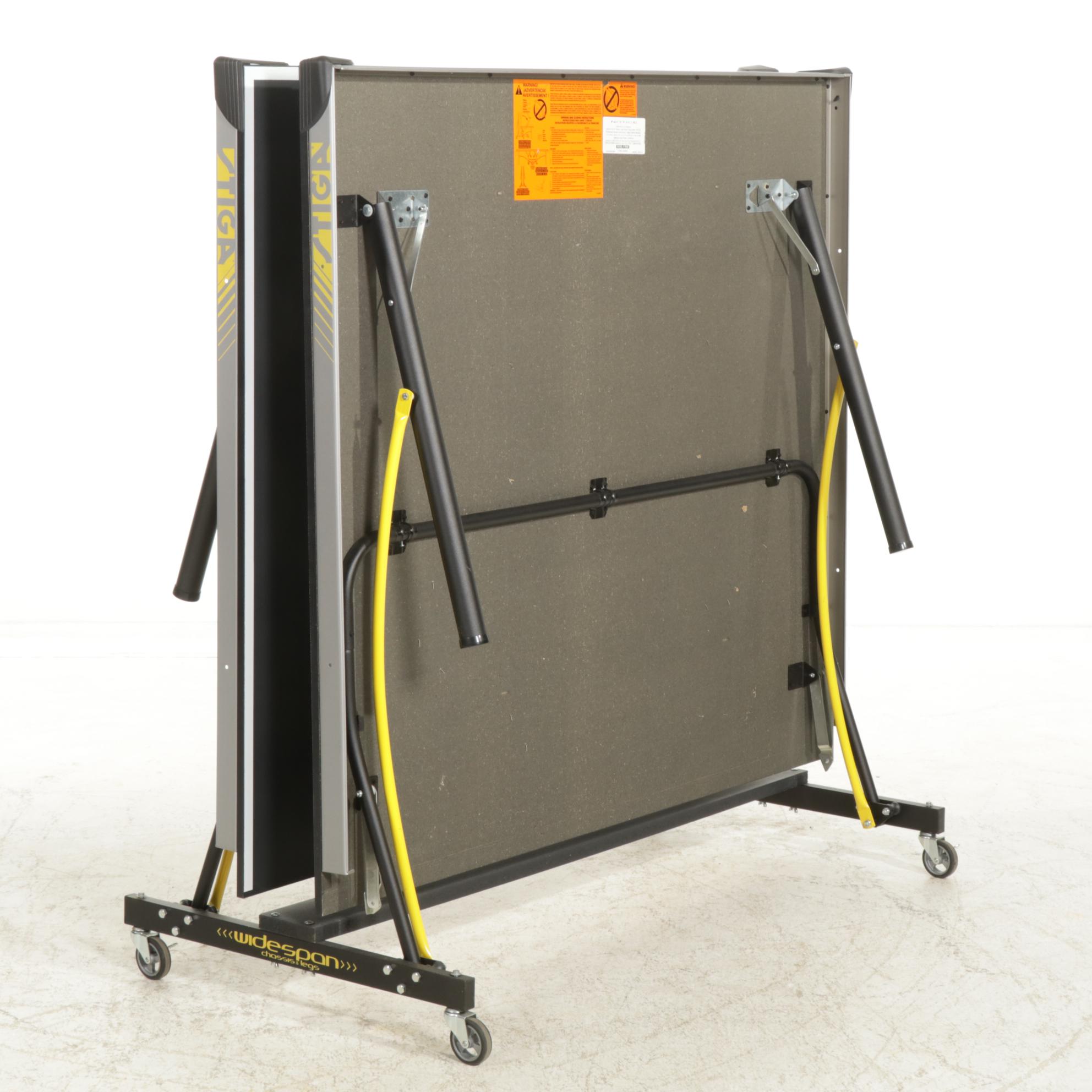 Stiga Folding Ping-Pong Table with Accessories