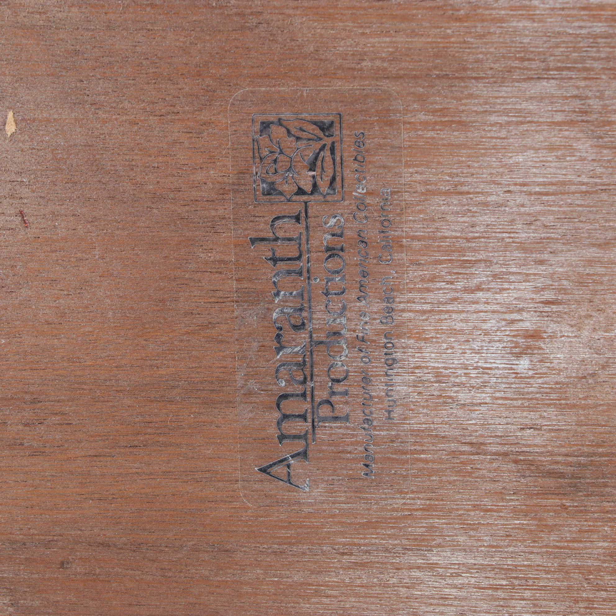 Amaranth Productions Santa with Jack-in-the-Box Figurine