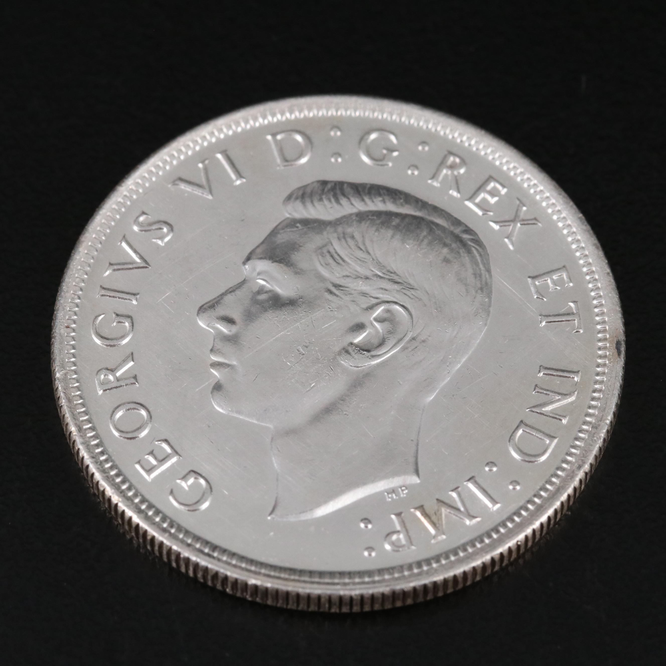 Canada 1939 and 1949 BU Dollars