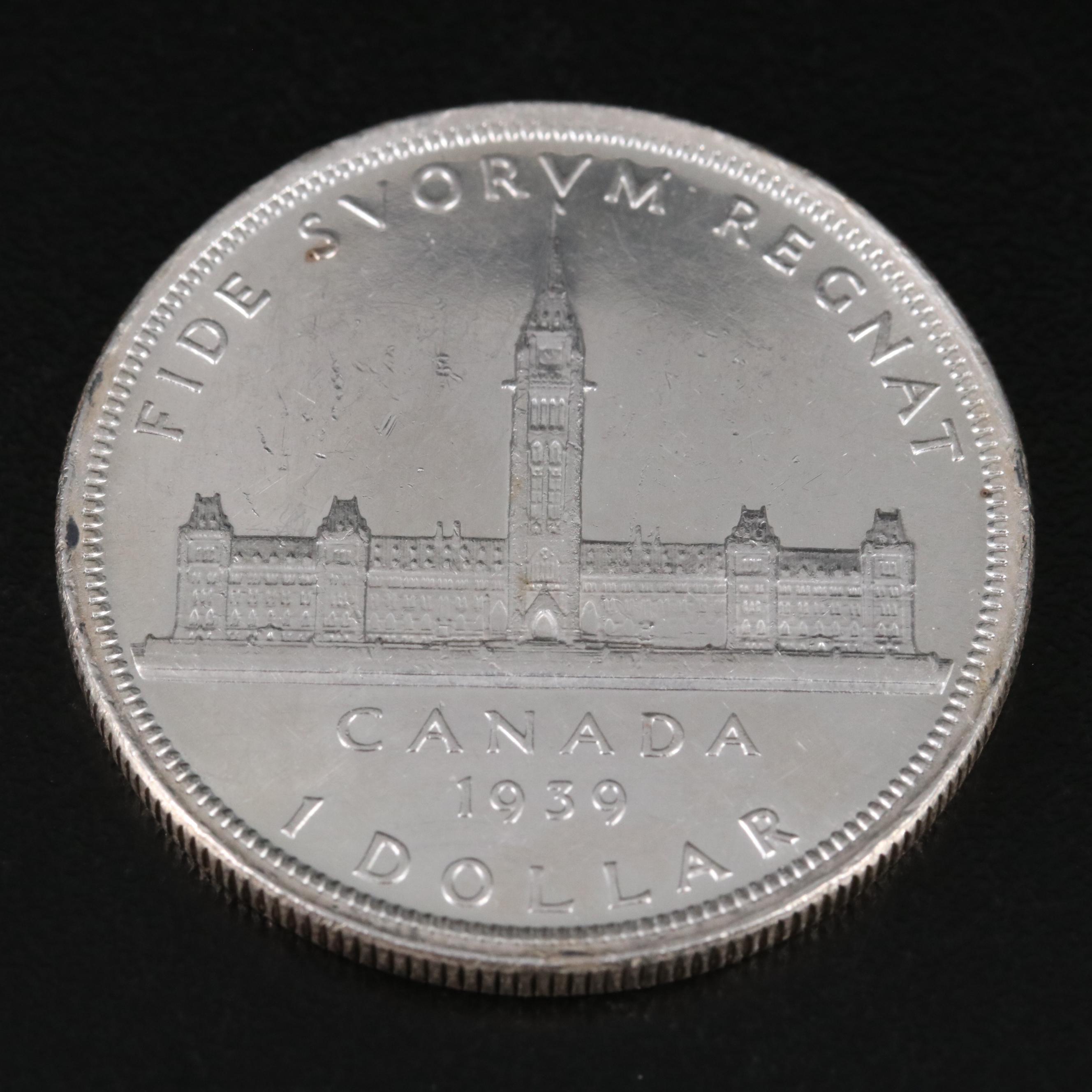 Canada 1939 and 1949 BU Dollars