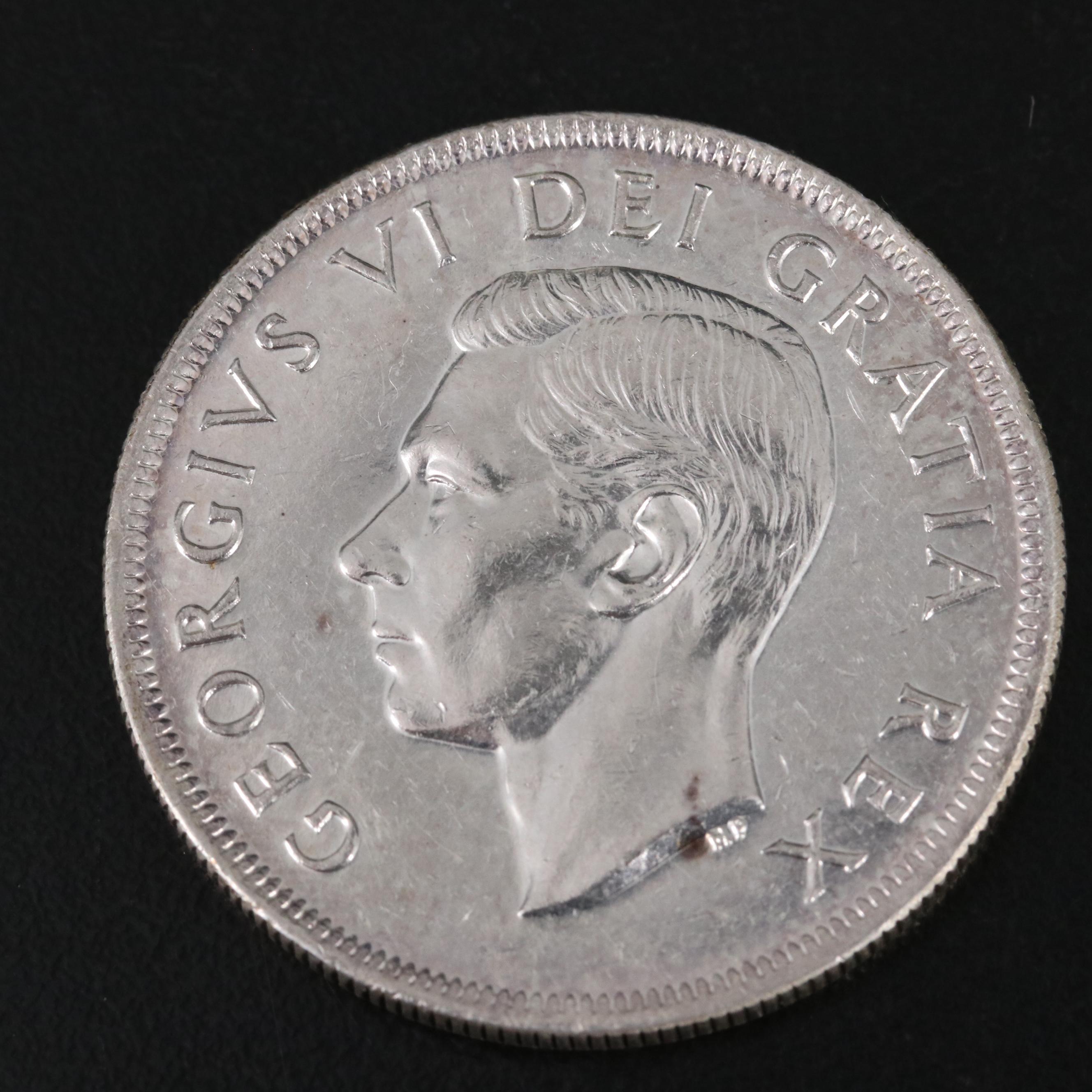 Canada 1939 and 1949 BU Dollars