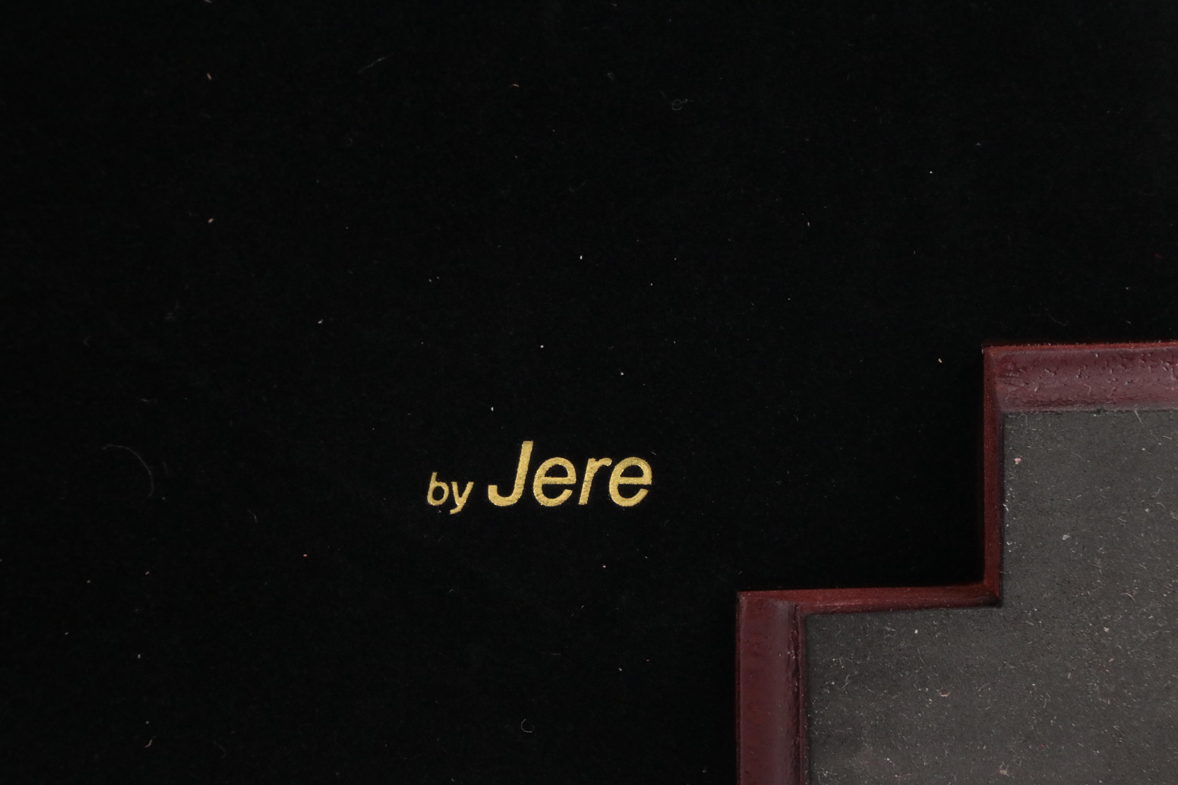 Jere Cherry Wood Finish Jewelry Box