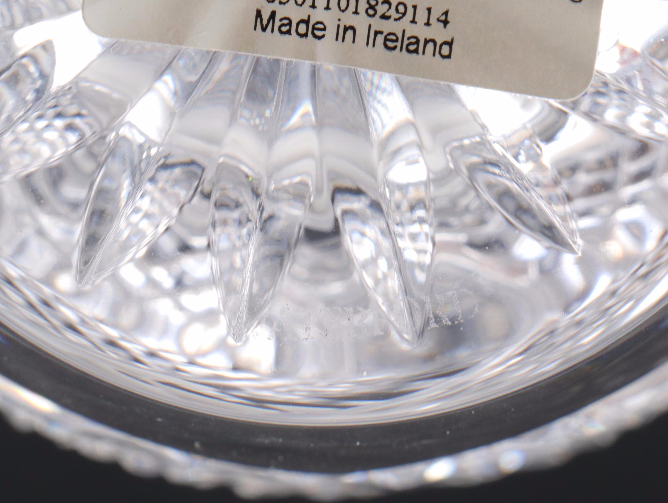 Waterford Crystal "Seahorse" Vase with Original Box