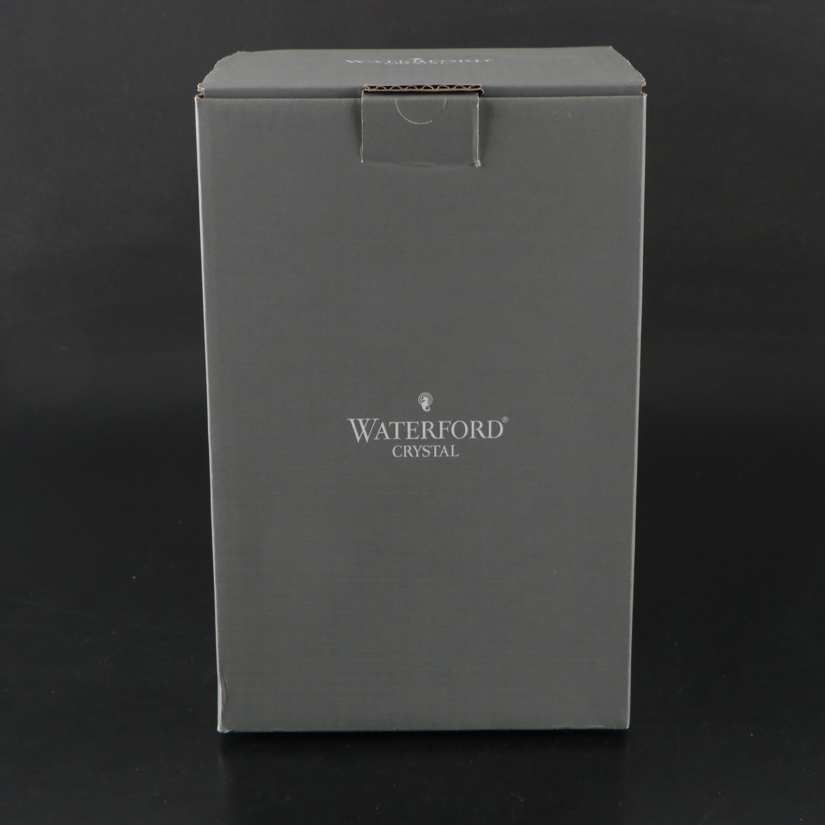 Waterford Crystal "Seahorse" Vase with Original Box