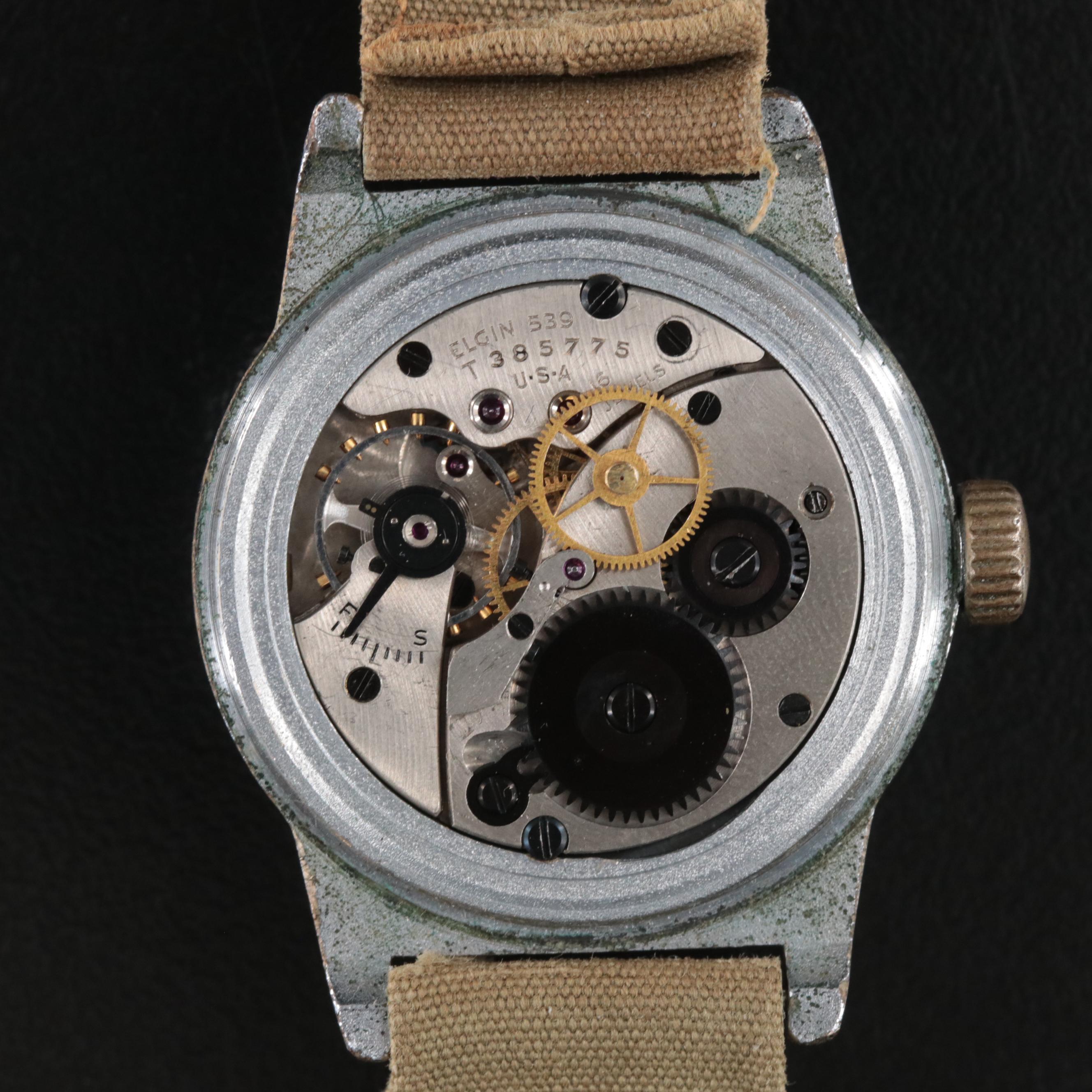 Elgin Type A-11 A.F.U. S. Army Military Watch