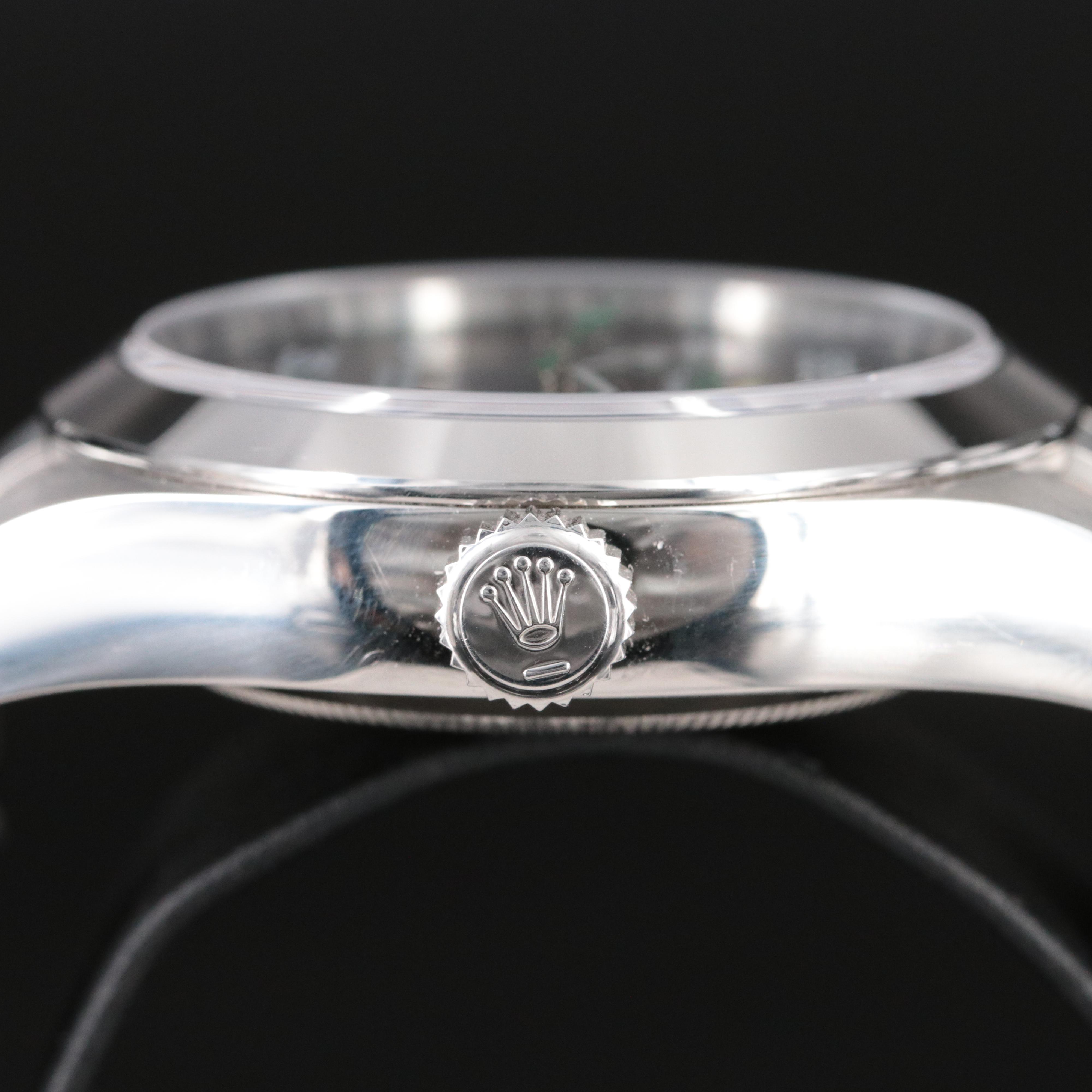 Rolex Air-King Oyster Perpetual Black Dial Watch