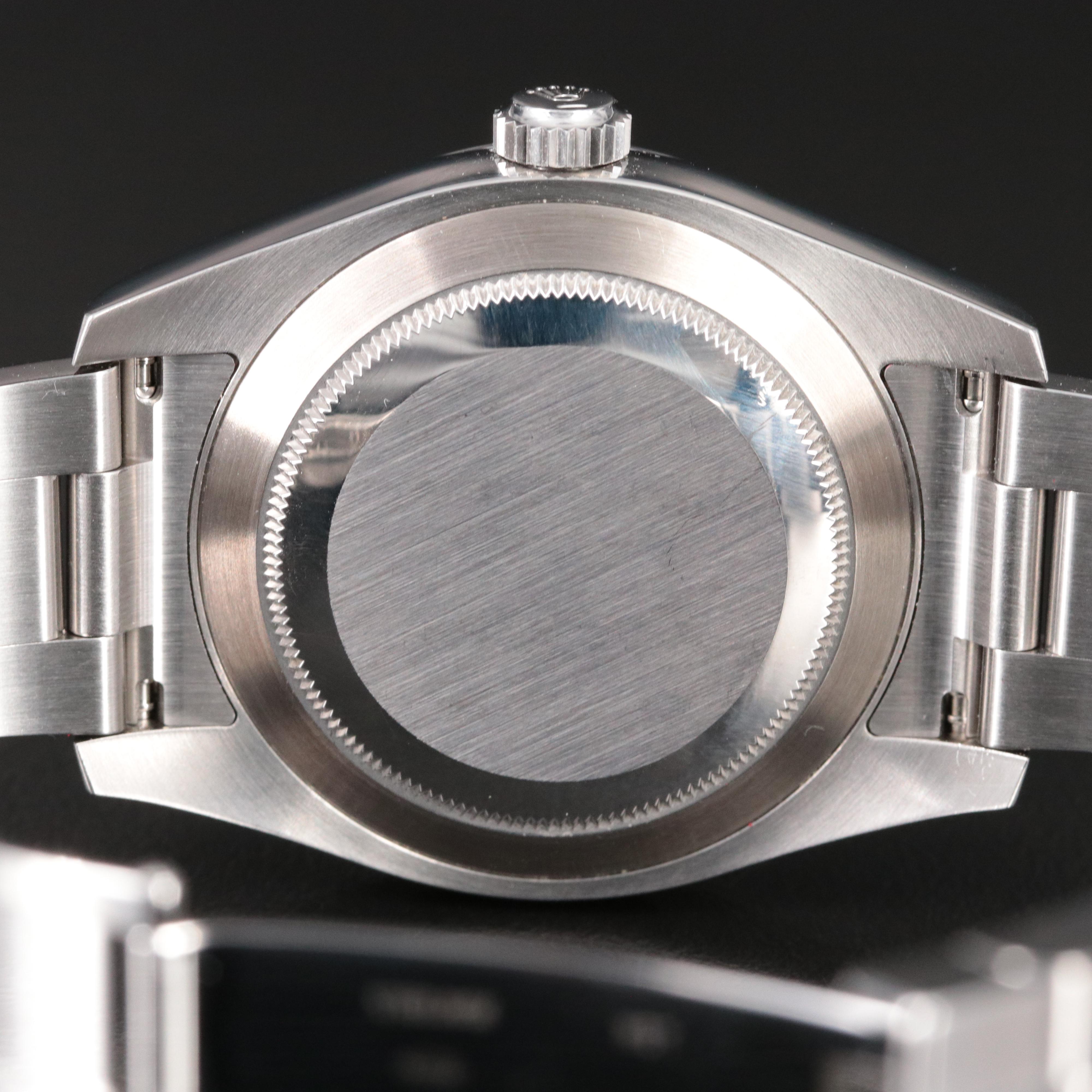 Rolex Air-King Oyster Perpetual Black Dial Watch