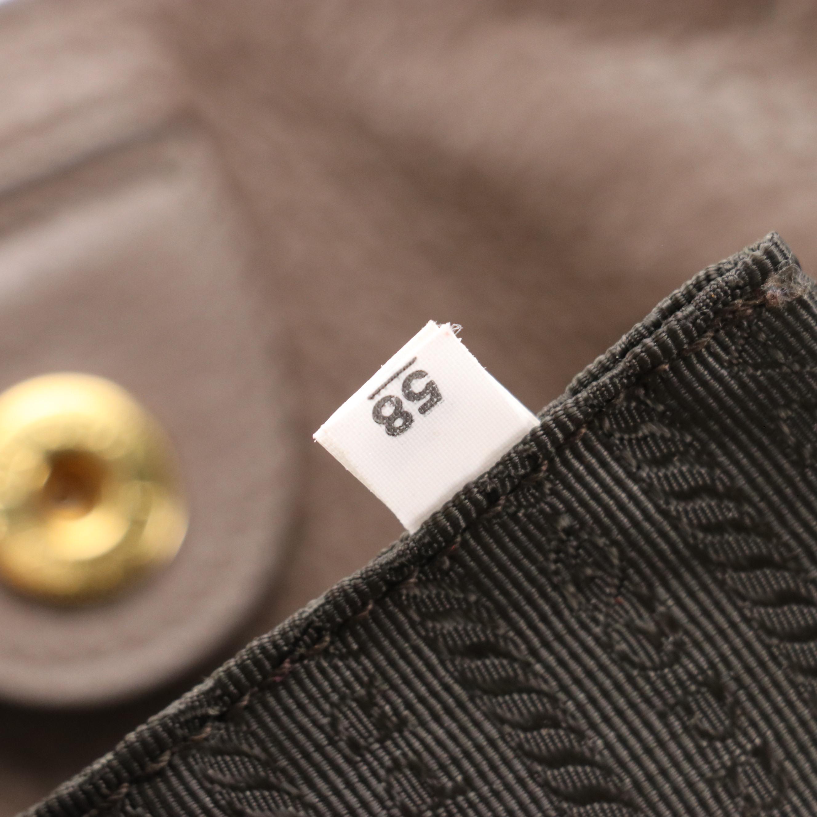 Prada Shopper Tote in Textured Vitello Daino Leather