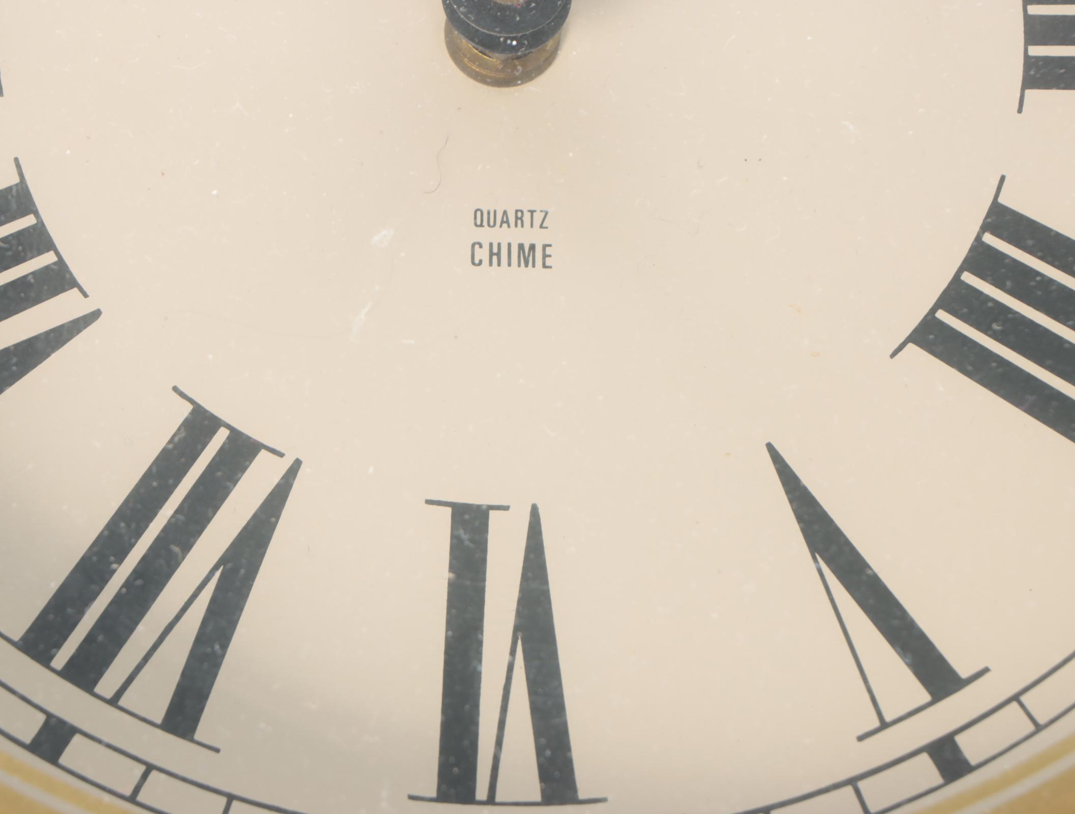 Howard Miller Barwick Collection Mahogany Cased Regulator Wall Clock