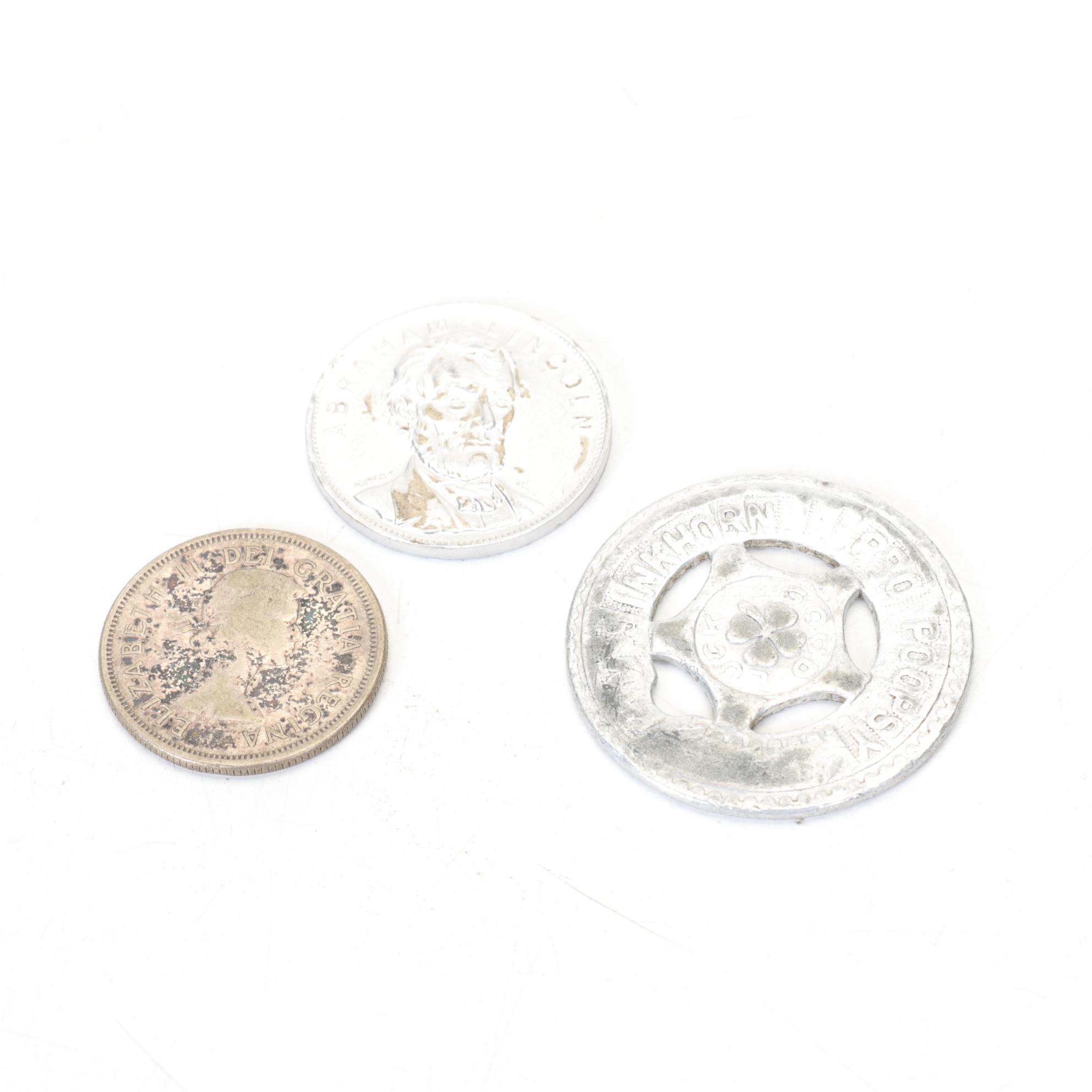 Lancaster "Eagle" Toy Stove Adapted as Table Lamp, Mid-20th C