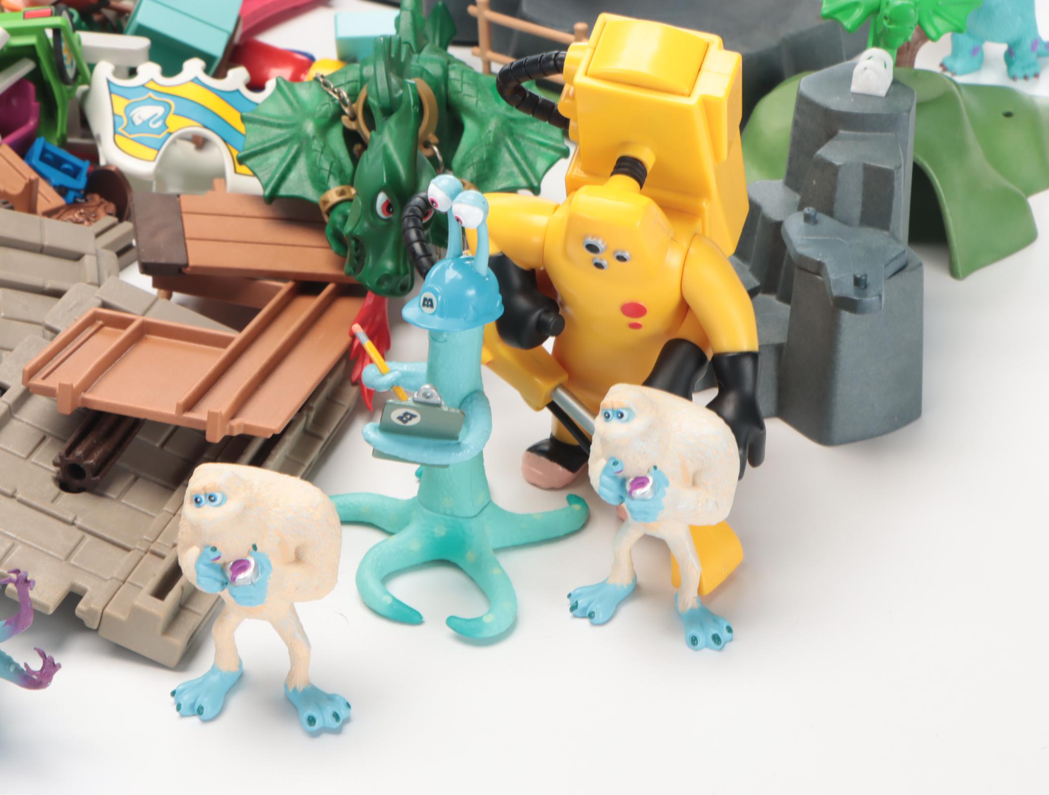 Playmobil Farm-Themed Super Set with More Playmobil Sets & "Monsters Inc." Toys