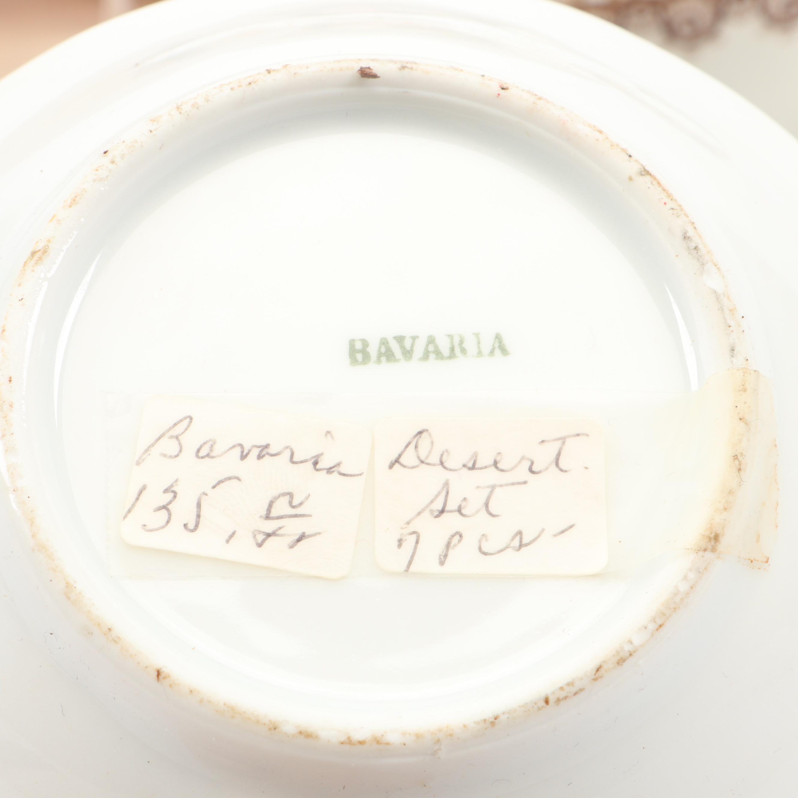 Morimura Brothers Porcelain Plates with Johnson Bros Ceramic Plate and More